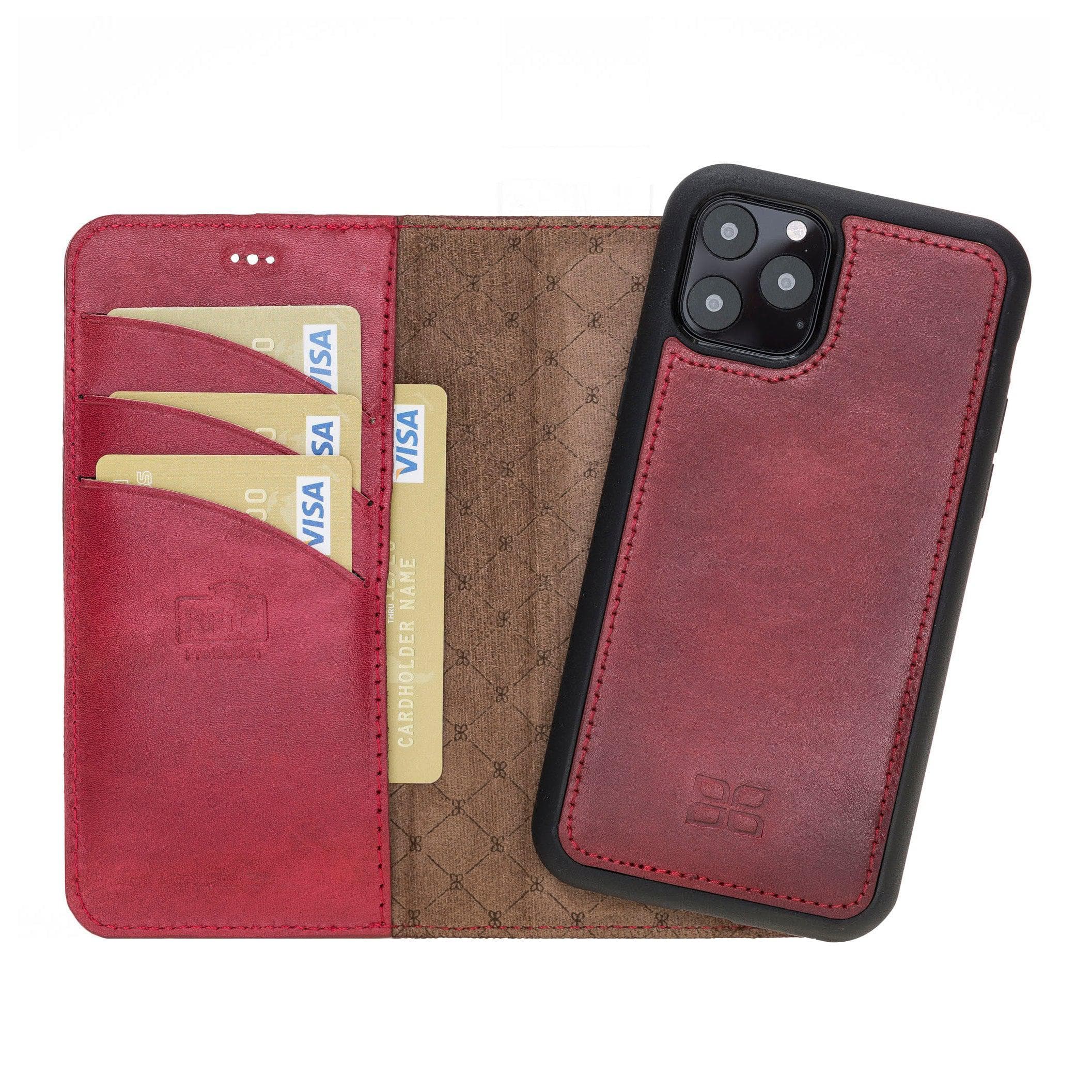Magic iPhone 11 Pro Max Leather Detachable Wallet Case