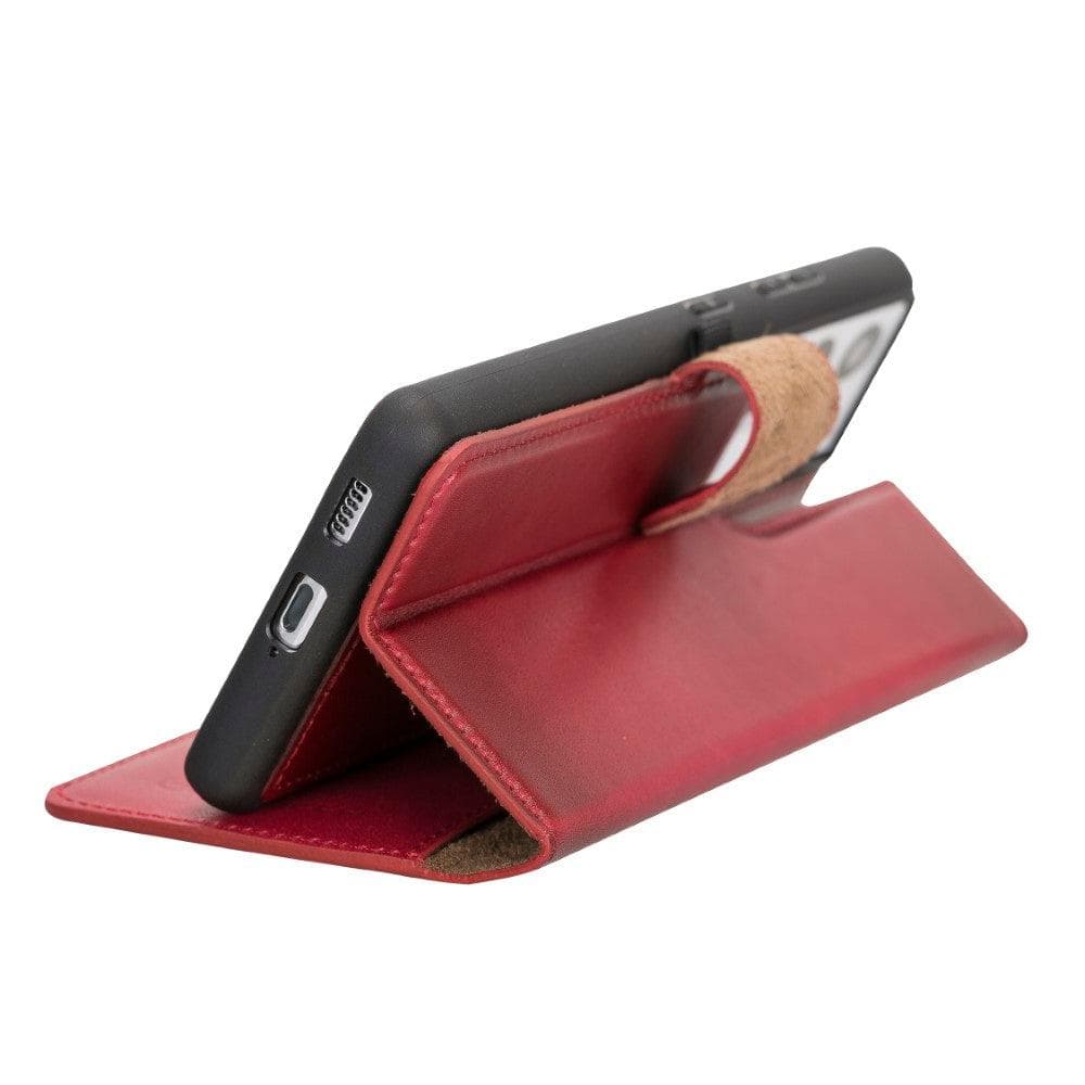 Magic Samsung Galaxy S21 Plus Detachable Leather Wallet Case