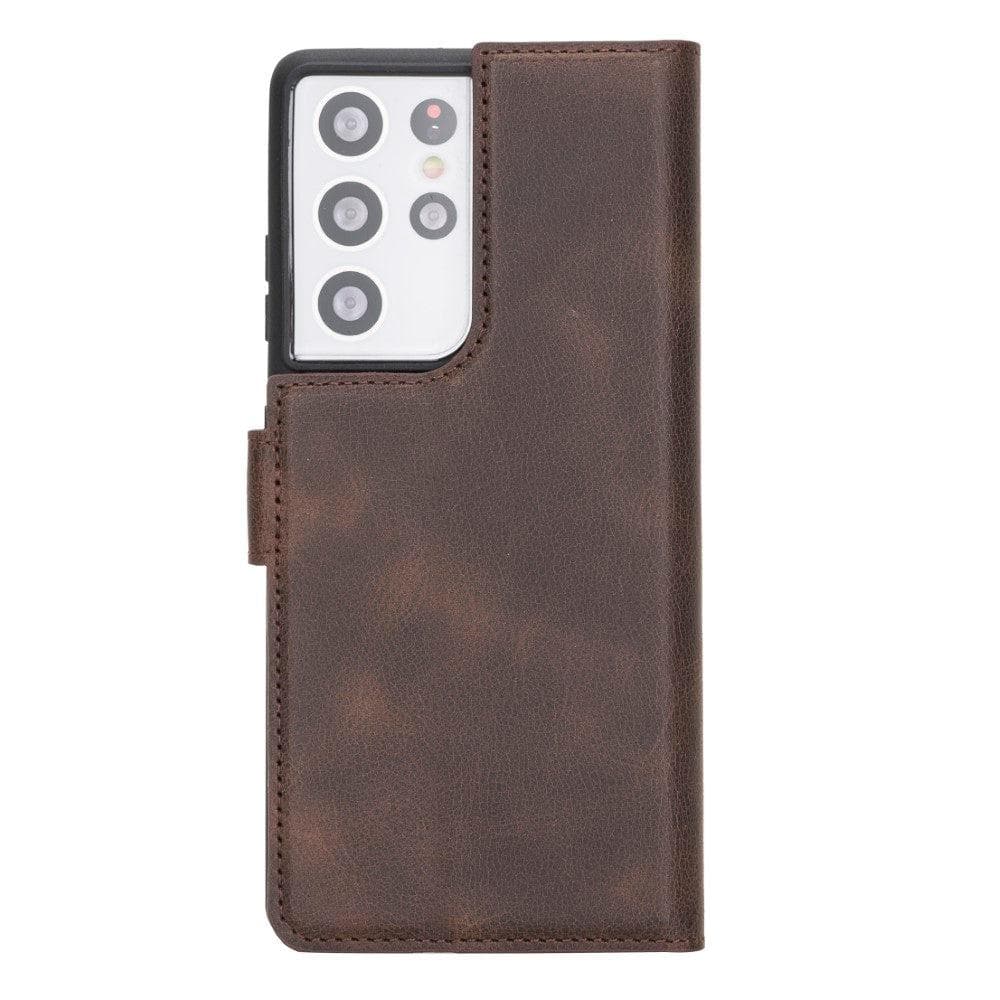 Magic Samsung Galaxy S21 Detachable Leather Wallet Case