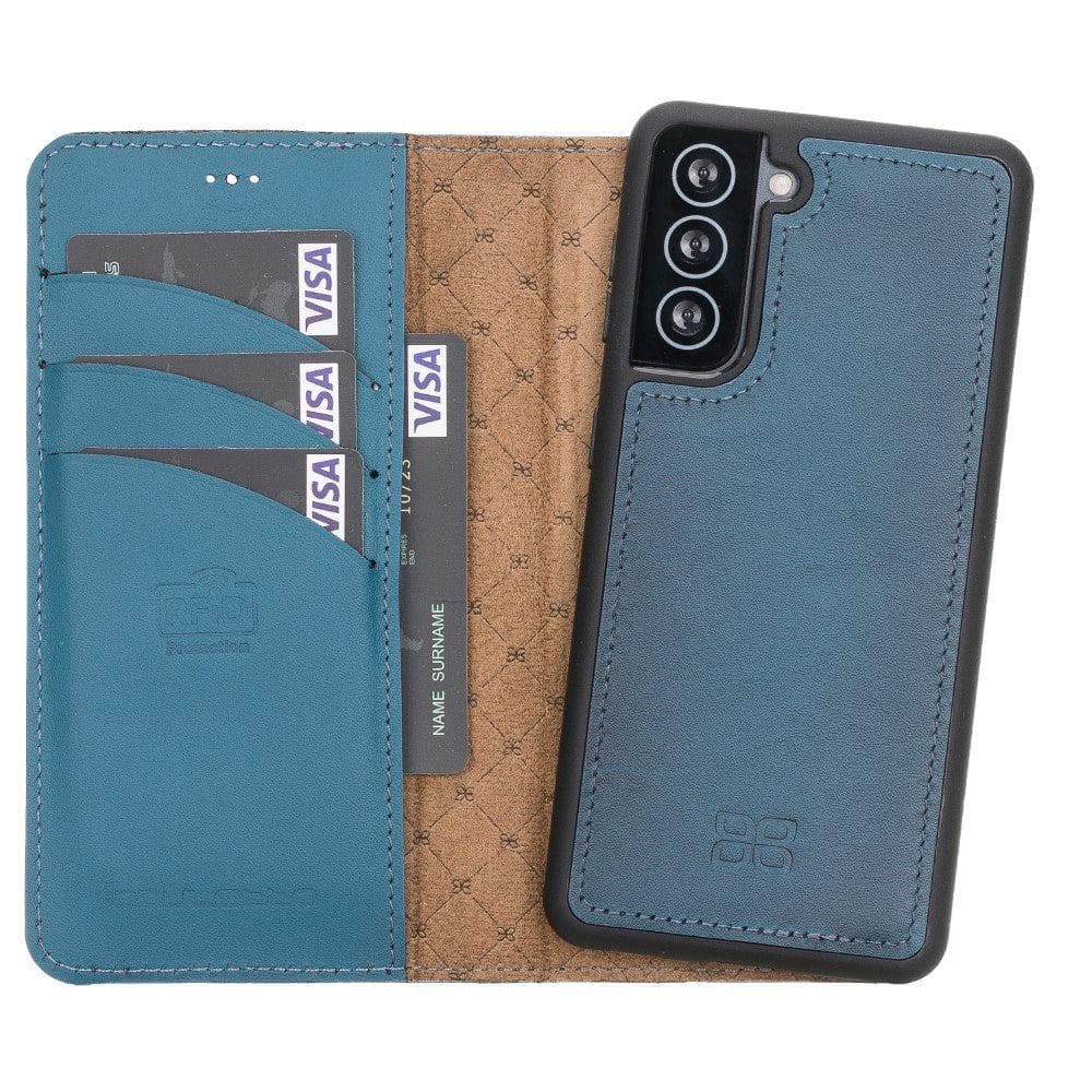 Magic Samsung Galaxy S21 Detachable Leather Wallet Case