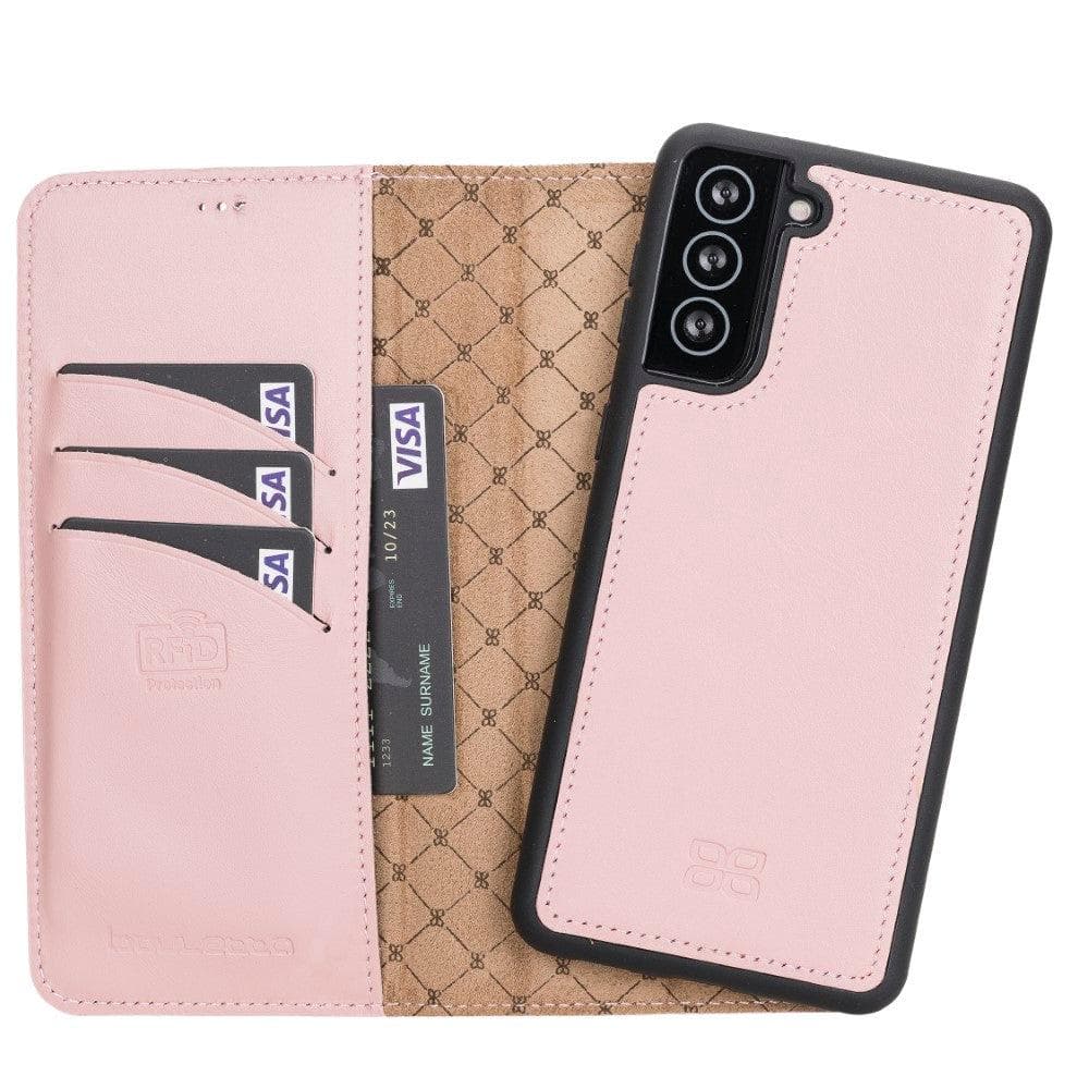 Magic Samsung Galaxy S21 Detachable Leather Wallet Case