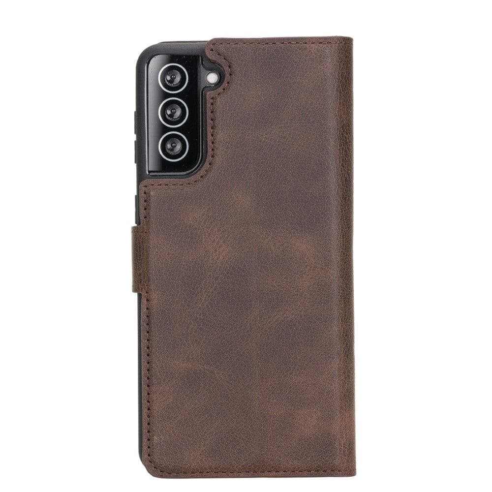 Magic Samsung Galaxy S21 Detachable Leather Wallet Case
