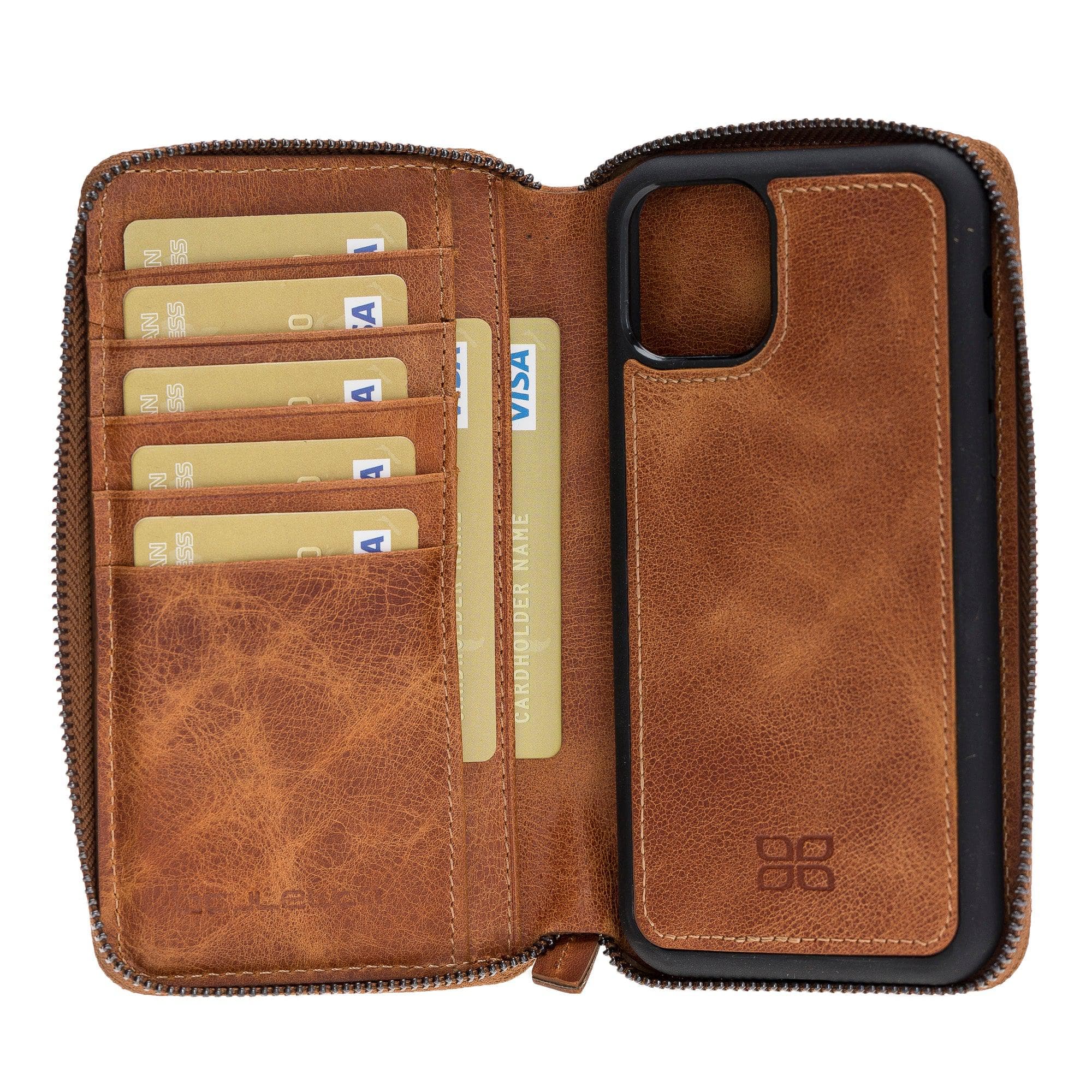 Pouch Magic iPhone 11 Pro Max Detachable Leather Wallet Case