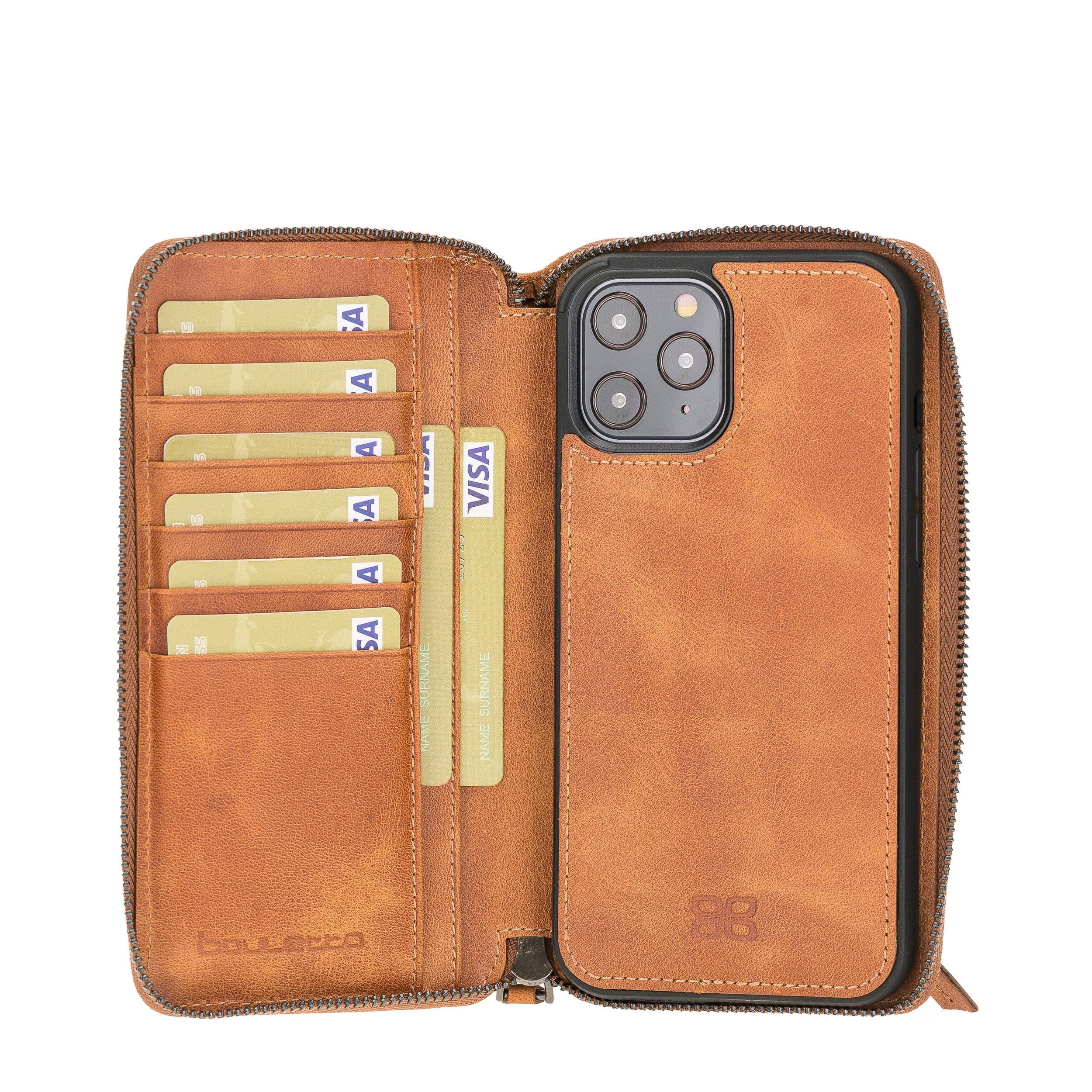Pouch Magic iPhone 12 Pro Max Detachable Leather Wallet Case