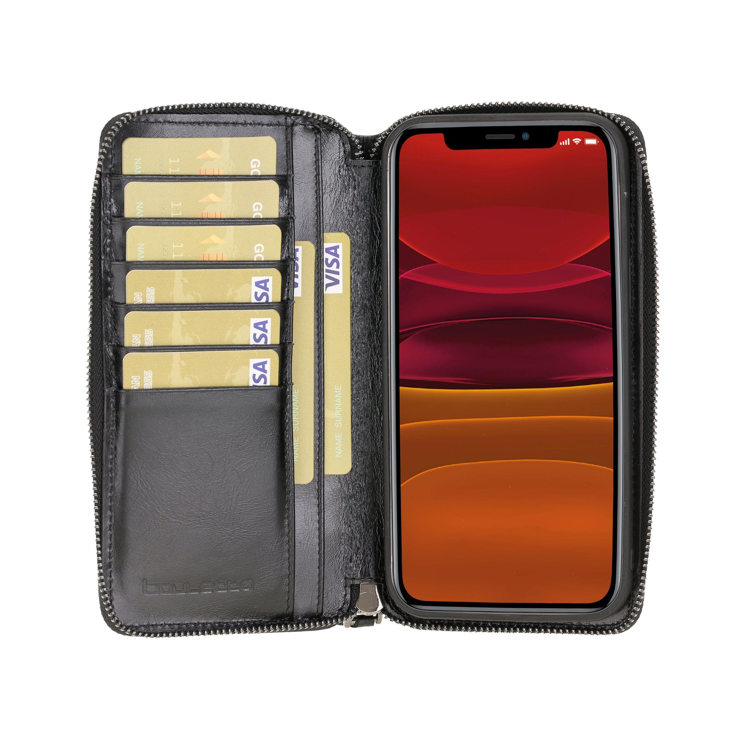 Pouch Magic iPhone 12 Pro Max Detachable Leather Wallet Case