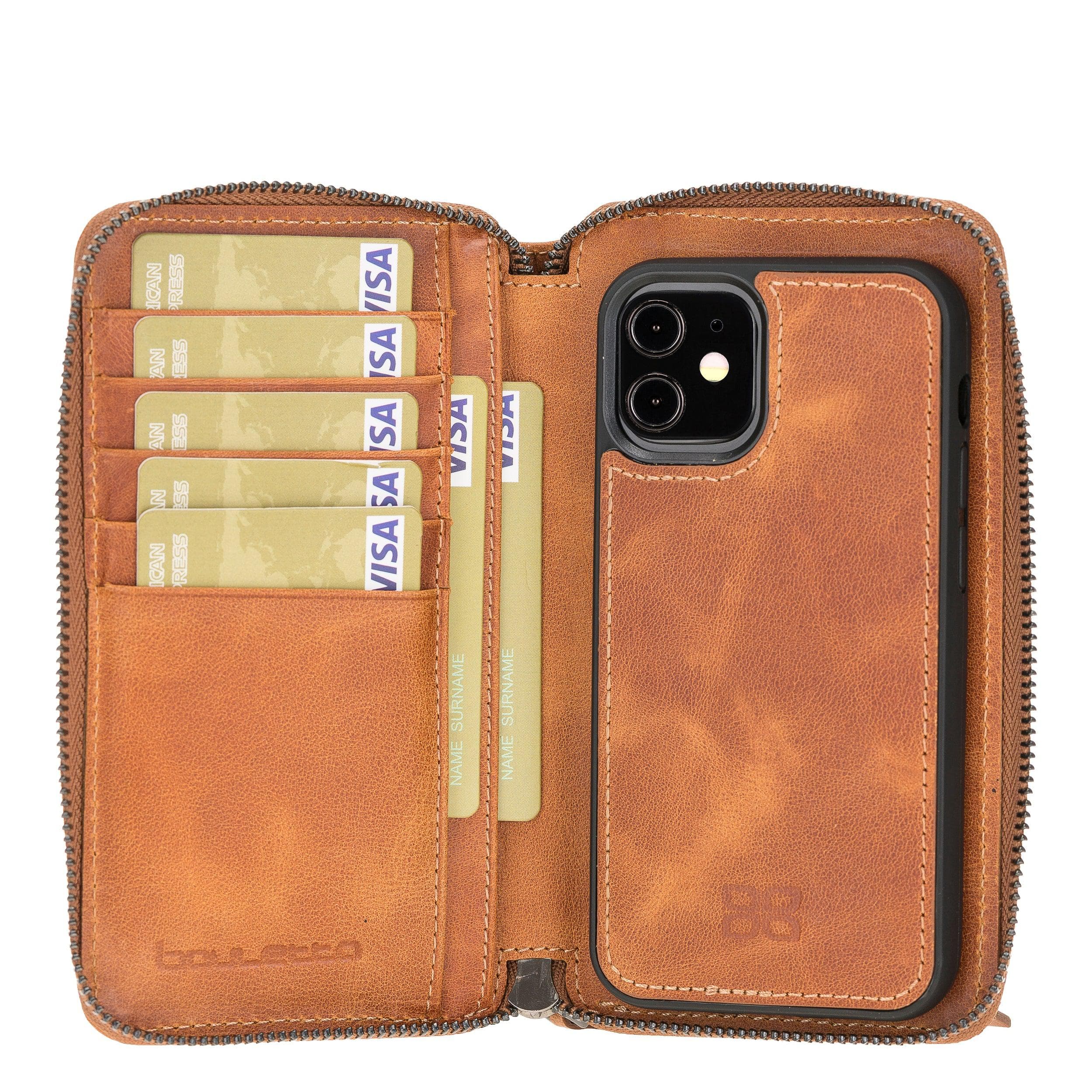 Pouch Magic iPhone 12 Pro Max Detachable Leather Wallet Case