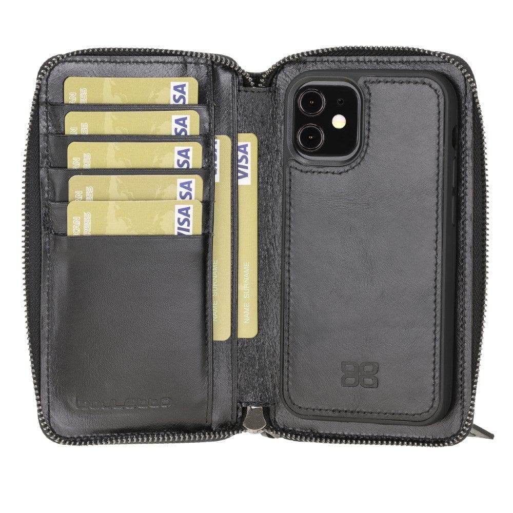 Pouch Magic iPhone 12 Pro Max Detachable Leather Wallet Case