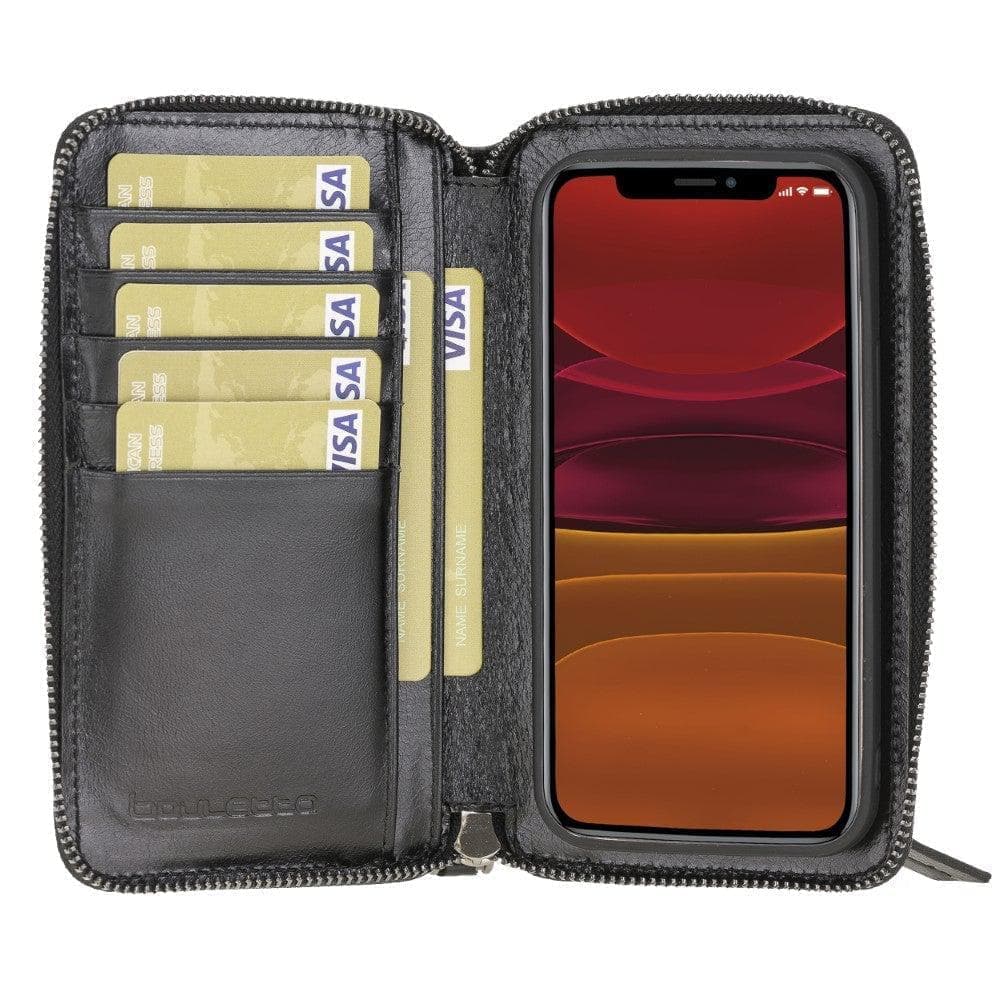 Pouch Magic iPhone 12 Pro Max Detachable Leather Wallet Case
