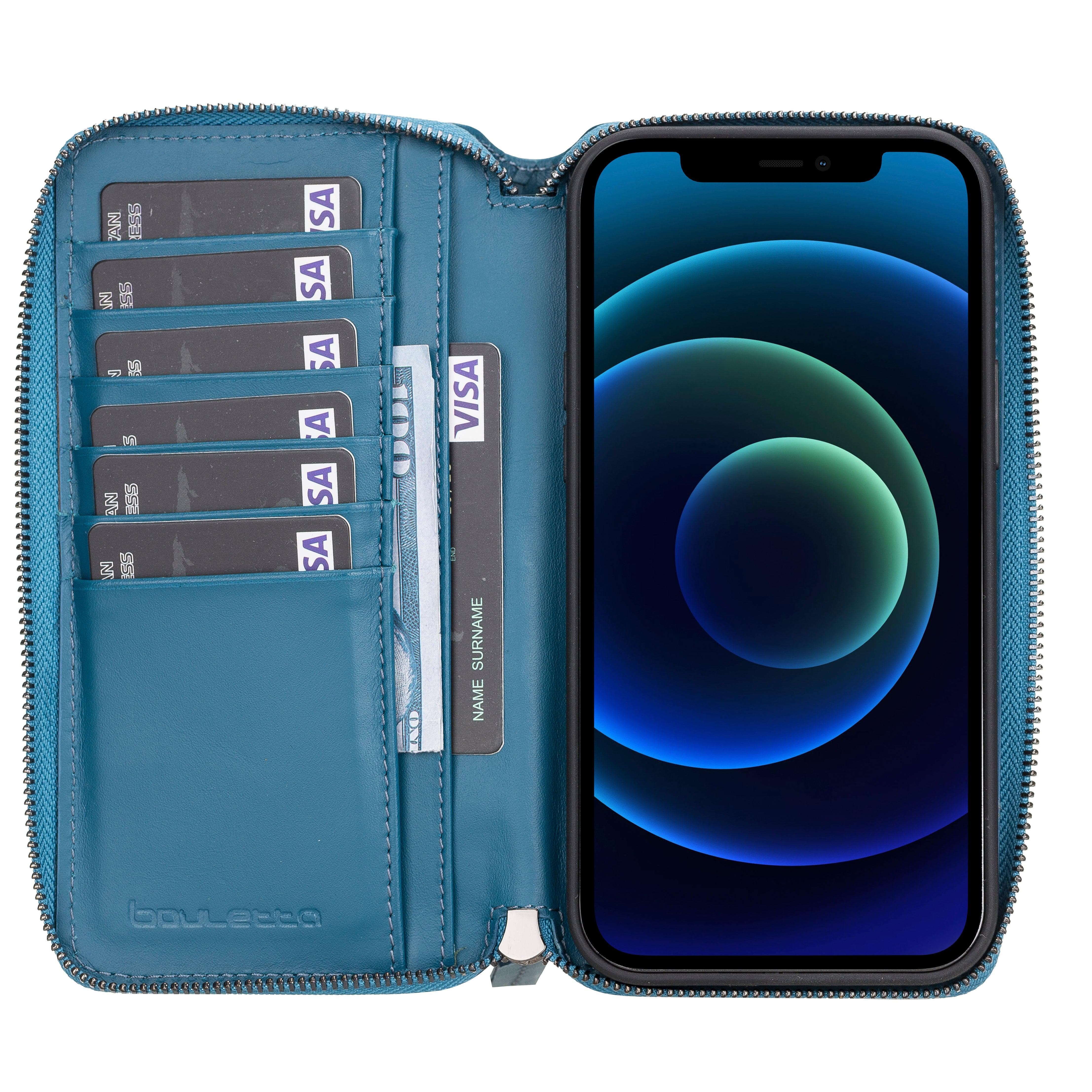 Pouch Magic iPhone 12 Pro Max Detachable Leather Wallet Case