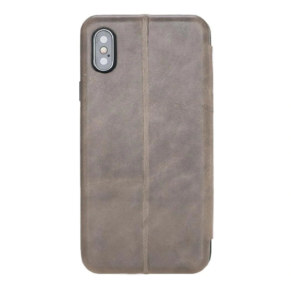 Slim Fit Book iPhone XS Max Leather Wallet Case