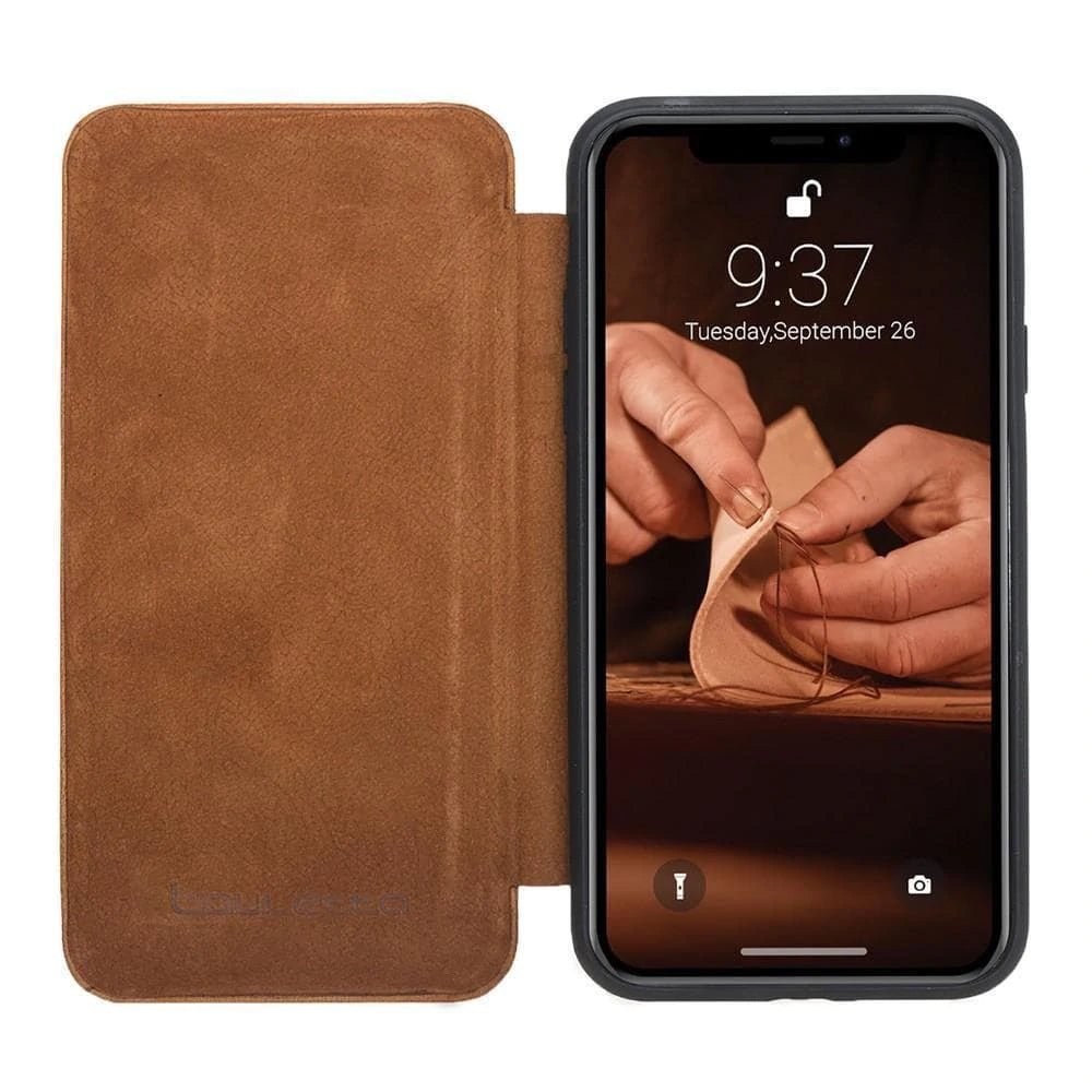 Slim Fit Book iPhone XS Max Leather Wallet Case