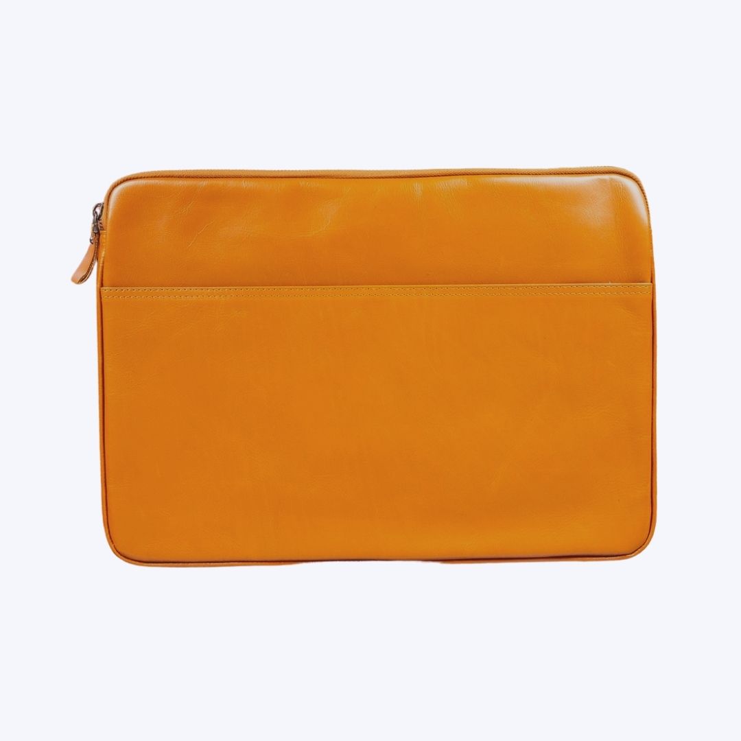 Awe Slim Leather Laptop / Tablet Bag