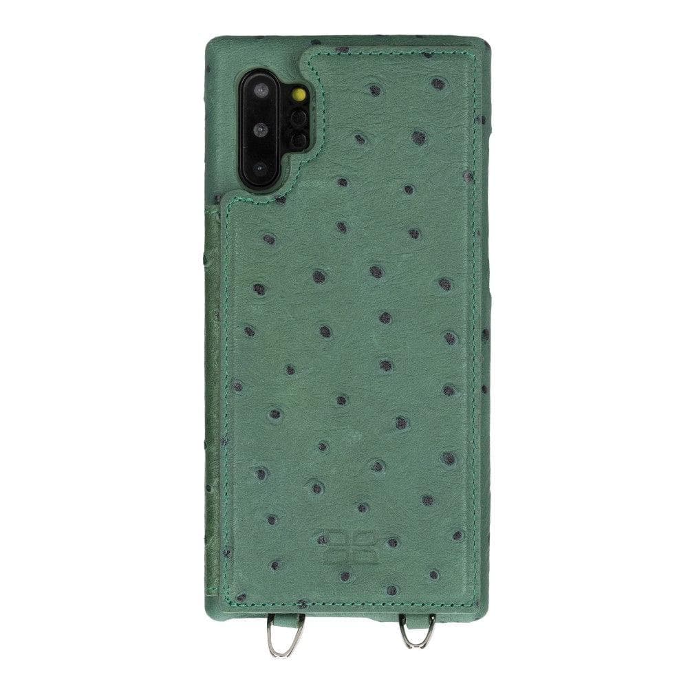 Saff Samsung Galaxy Note 10 Plus Leather Case with Shoulder Strap