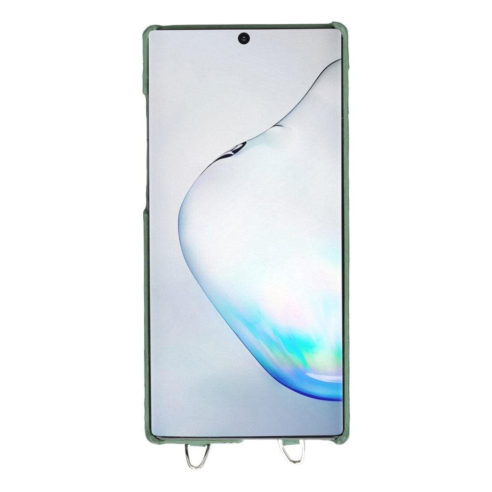 Saff Samsung Galaxy Note 10 Plus Leather Case with Shoulder Strap