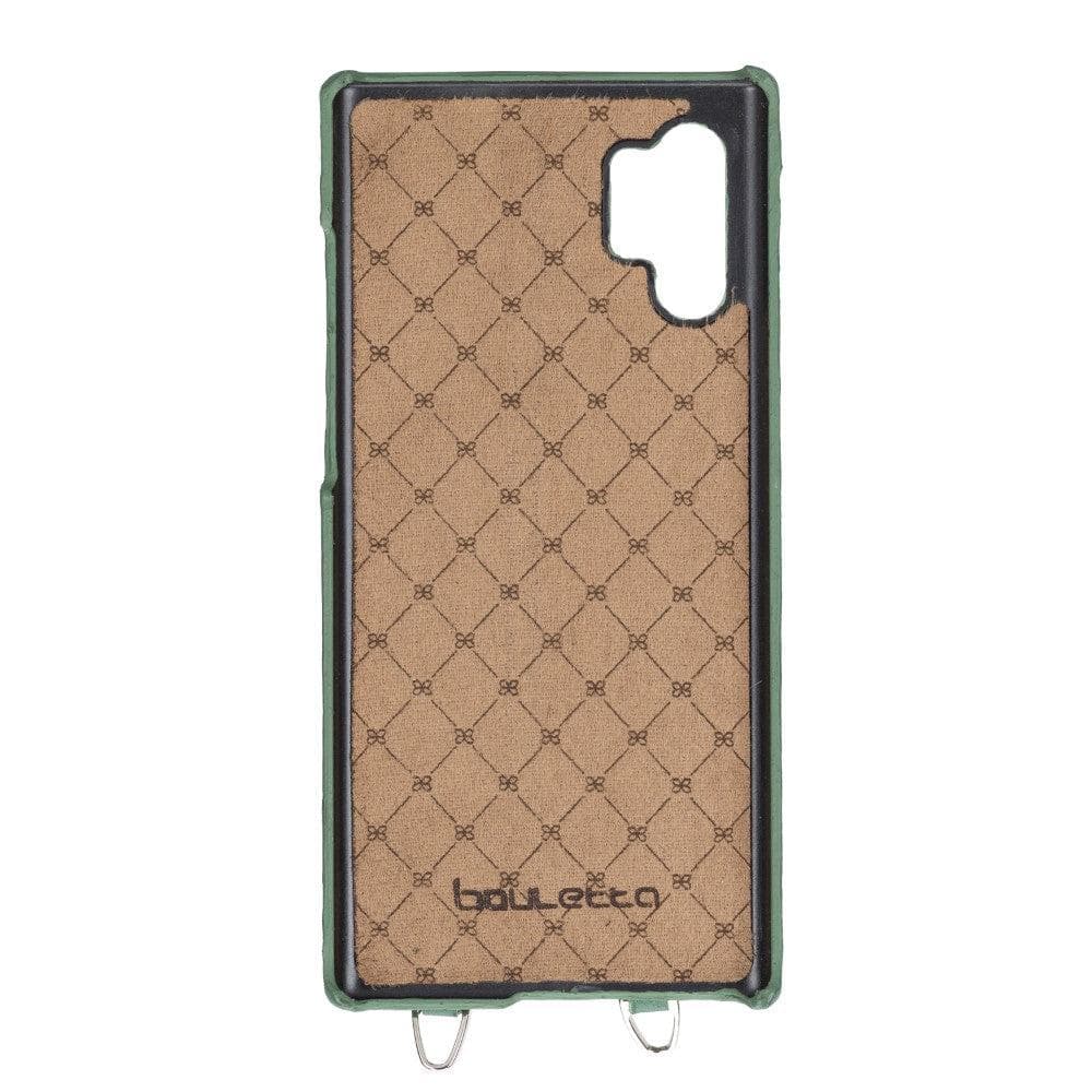 Saff Samsung Galaxy Note 10 Plus Leather Case with Shoulder Strap