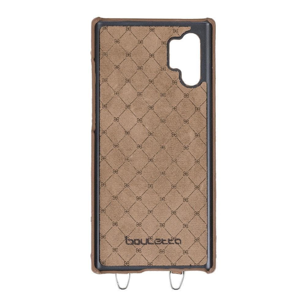 Saff Samsung Galaxy Note 10 Plus Leather Case with Shoulder Strap