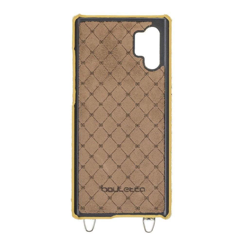 Saff Samsung Galaxy Note 10 Plus Leather Case with Shoulder Strap