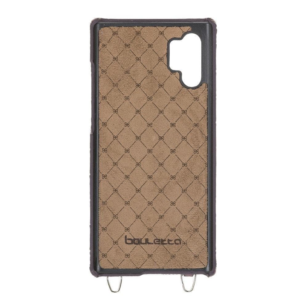 Saff Samsung Galaxy Note 10 Plus Leather Case with Shoulder Strap