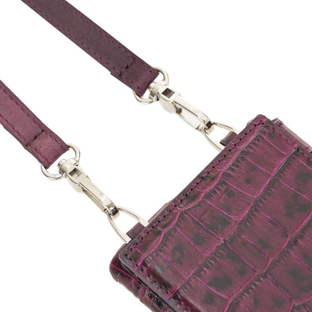 Saff Samsung Galaxy Note 10 Plus Leather Case with Shoulder Strap