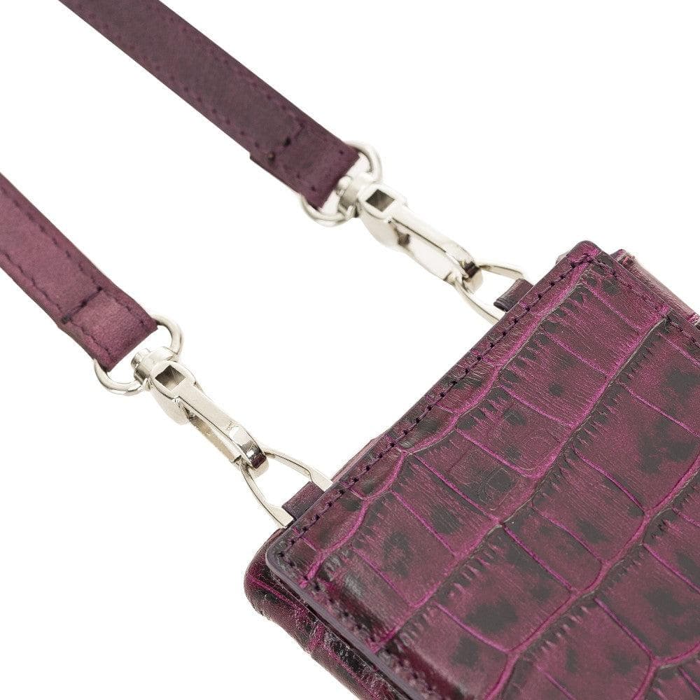 Saff Samsung Galaxy Note 10 Plus Leather Case with Shoulder Strap