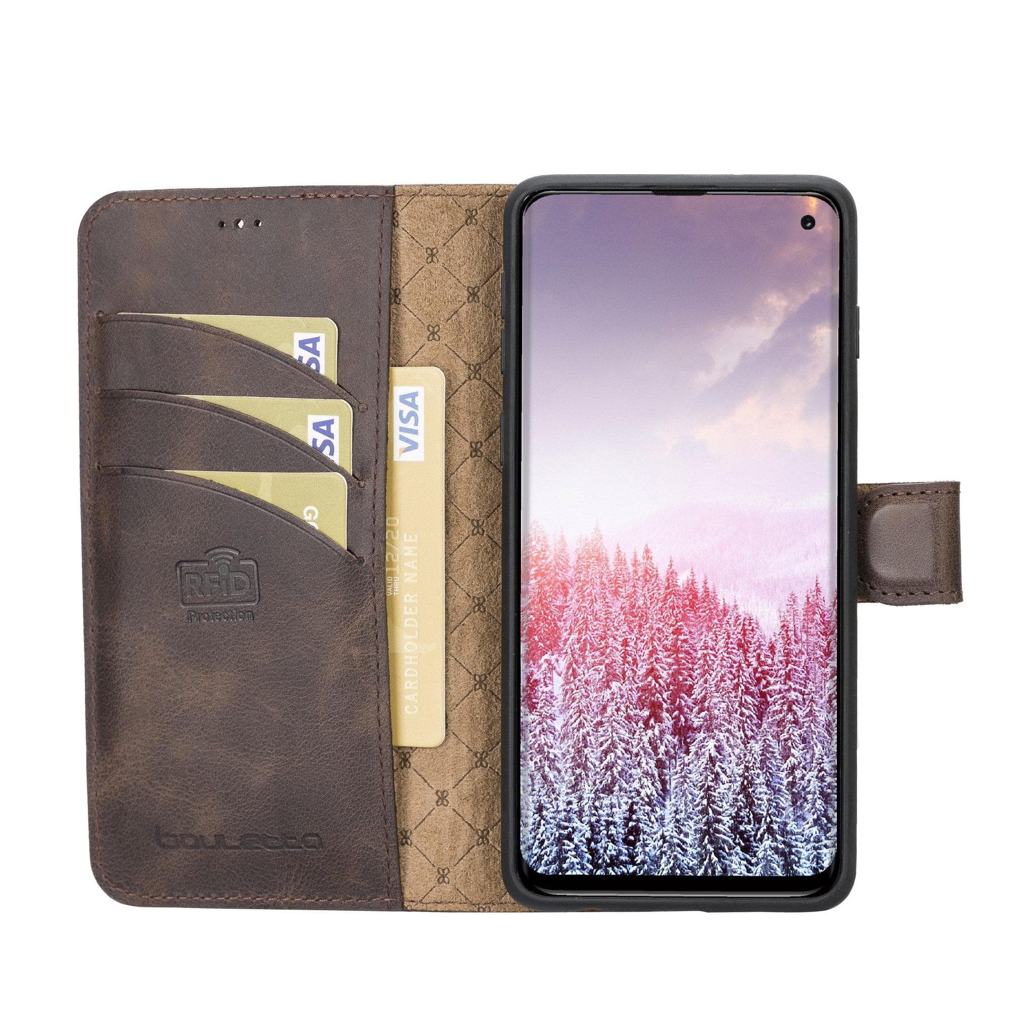 Magic Samsung Galaxy S10 Edge Detachable Leather Wallet Case