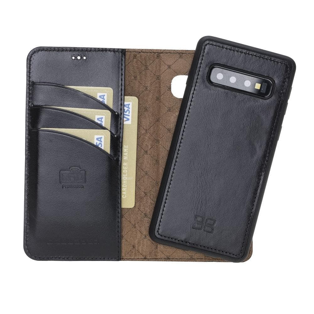 Magic Samsung Galaxy S10 Edge Detachable Leather Wallet Case