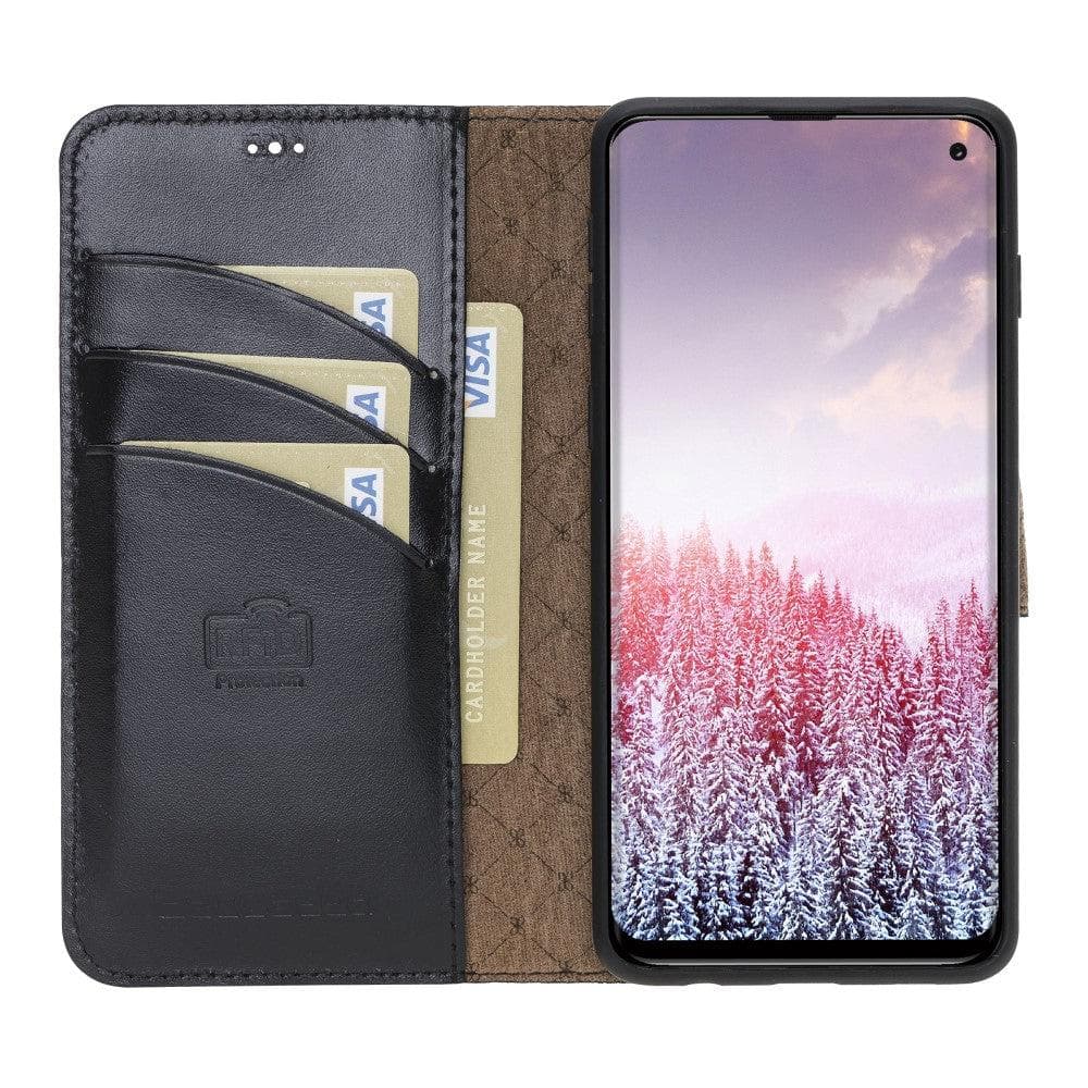 Magic Samsung Galaxy S10 Edge Detachable Leather Wallet Case