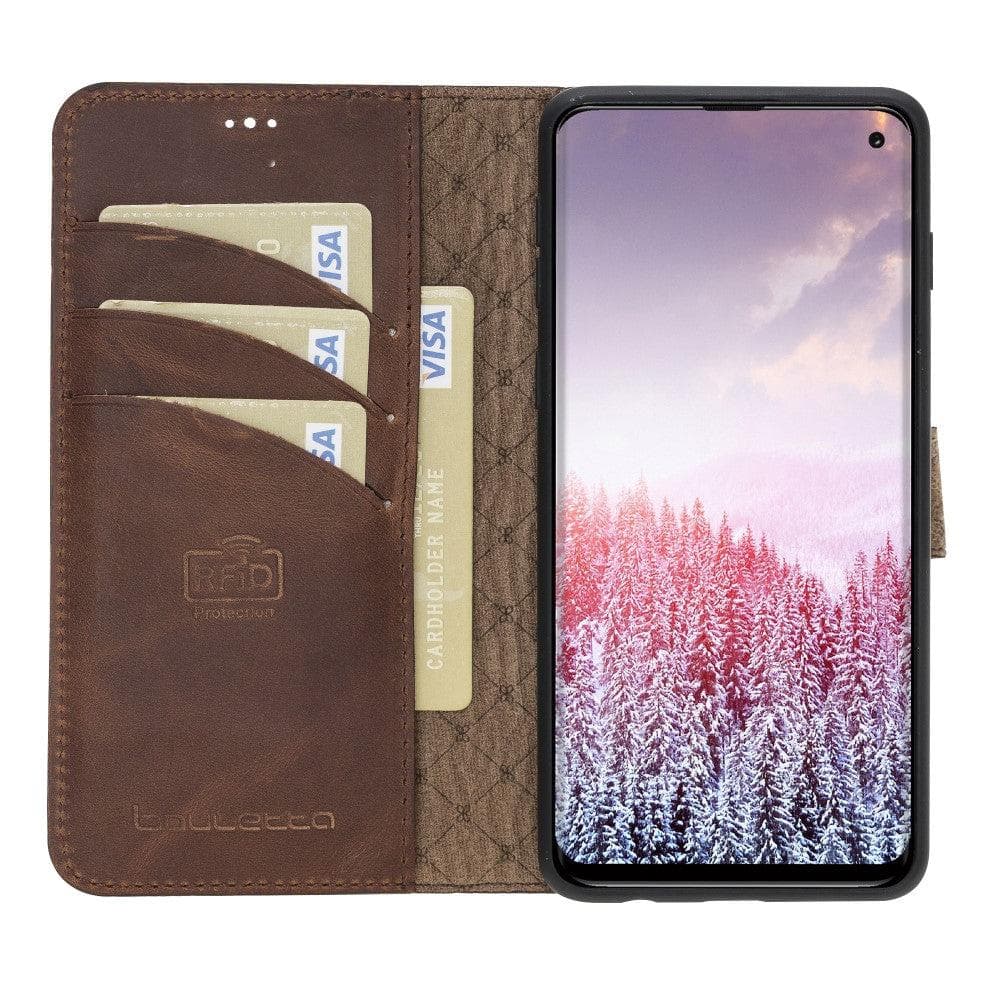 Magic Samsung Galaxy S10 Edge Detachable Leather Wallet Case