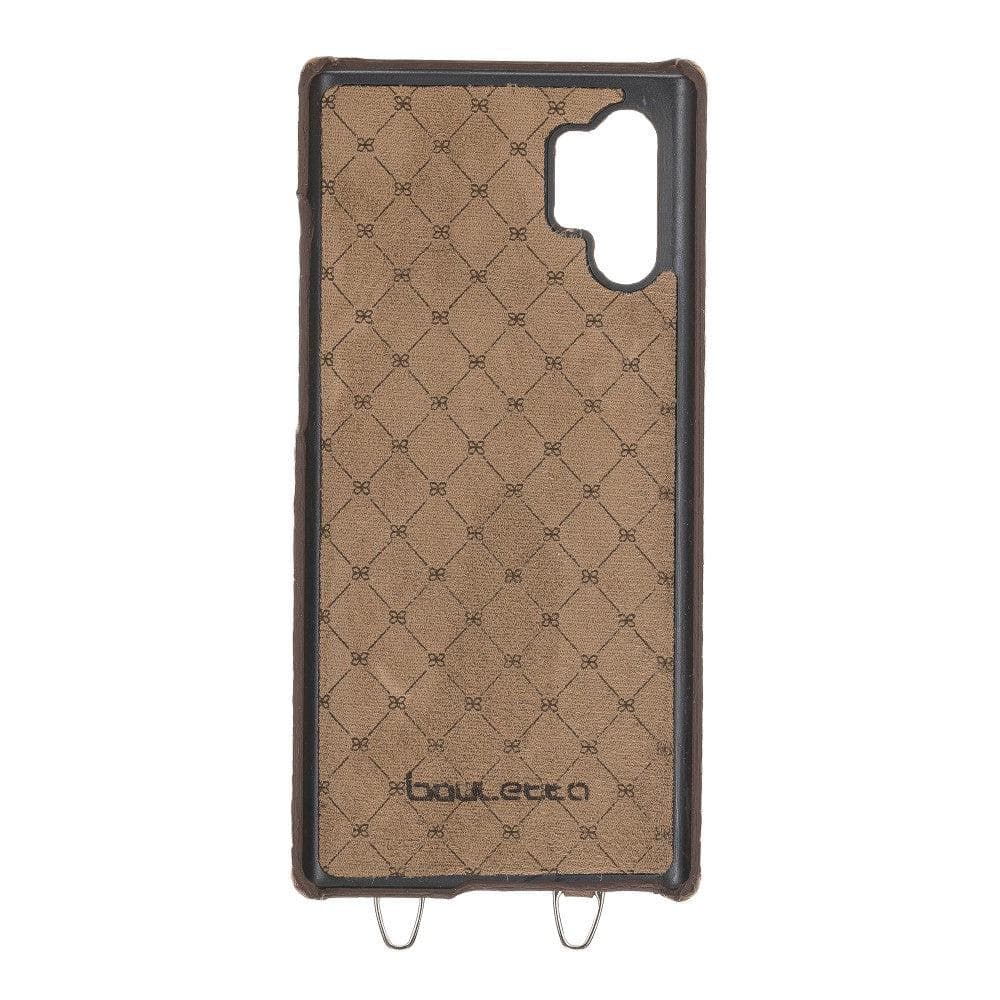 Saff Samsung Galaxy Note 10 Plus Leather Case with Shoulder Strap