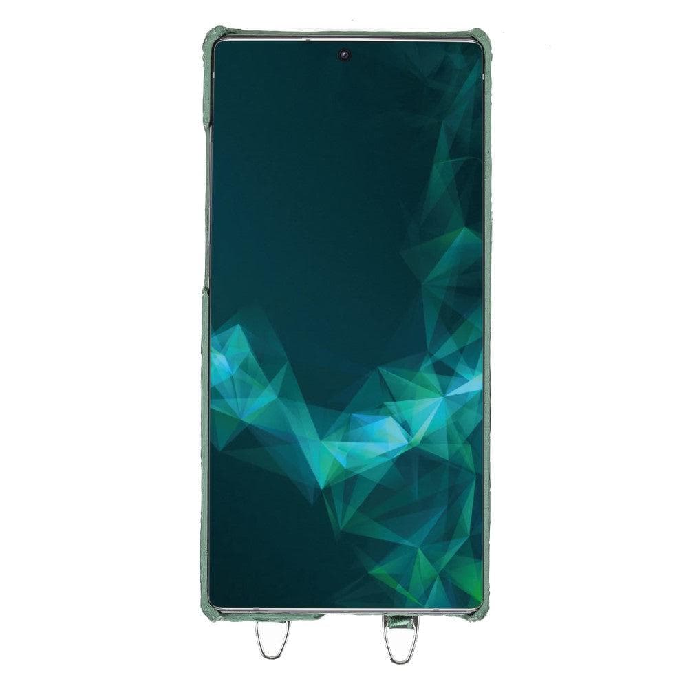 Saff Samsung Galaxy Note 10 Plus Leather Case with Shoulder Strap