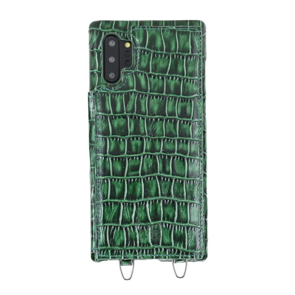 Saff Samsung Galaxy Note 10 Plus Leather Case with Shoulder Strap