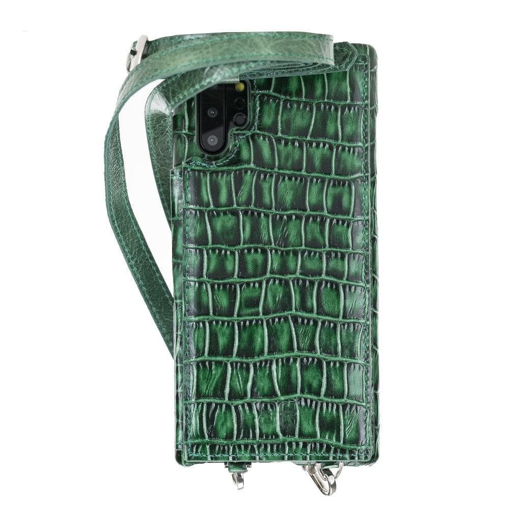 Saff Samsung Galaxy Note 10 Plus Leather Case with Shoulder Strap