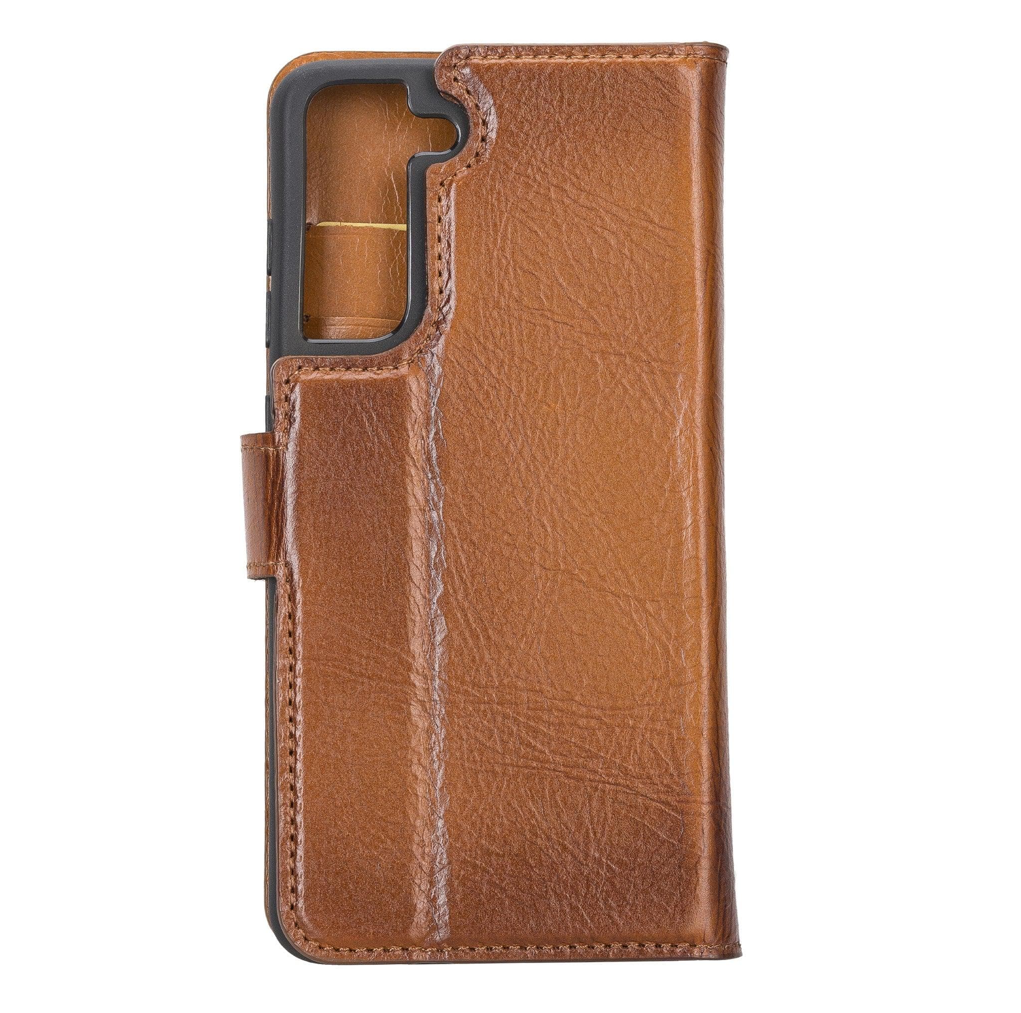 Magic Samsung Galaxy S21 FE (Fan Edition) Detachable Leather Wallet Case