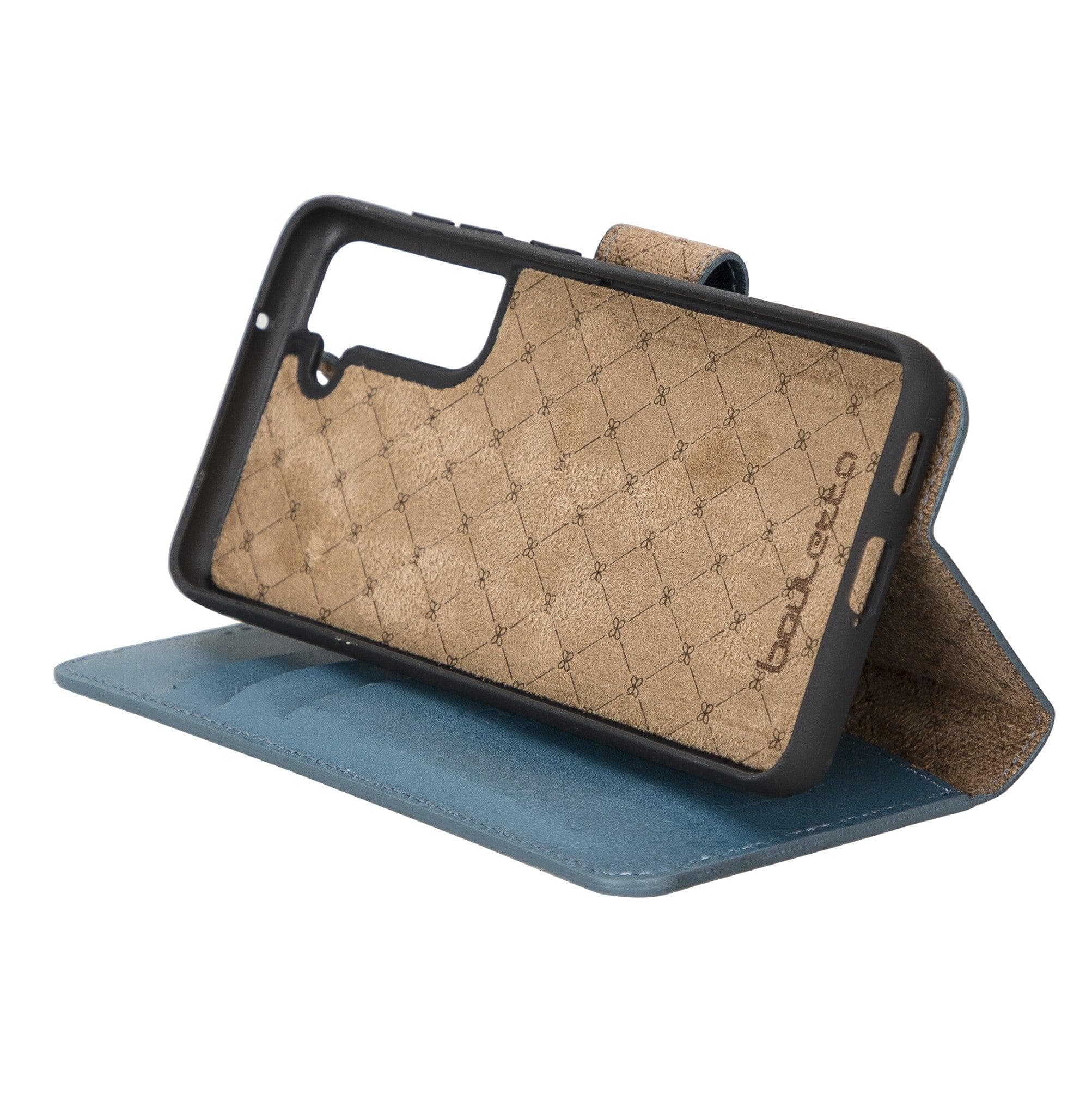 Magic Samsung Galaxy S21 FE (Fan Edition) Detachable Leather Wallet Case