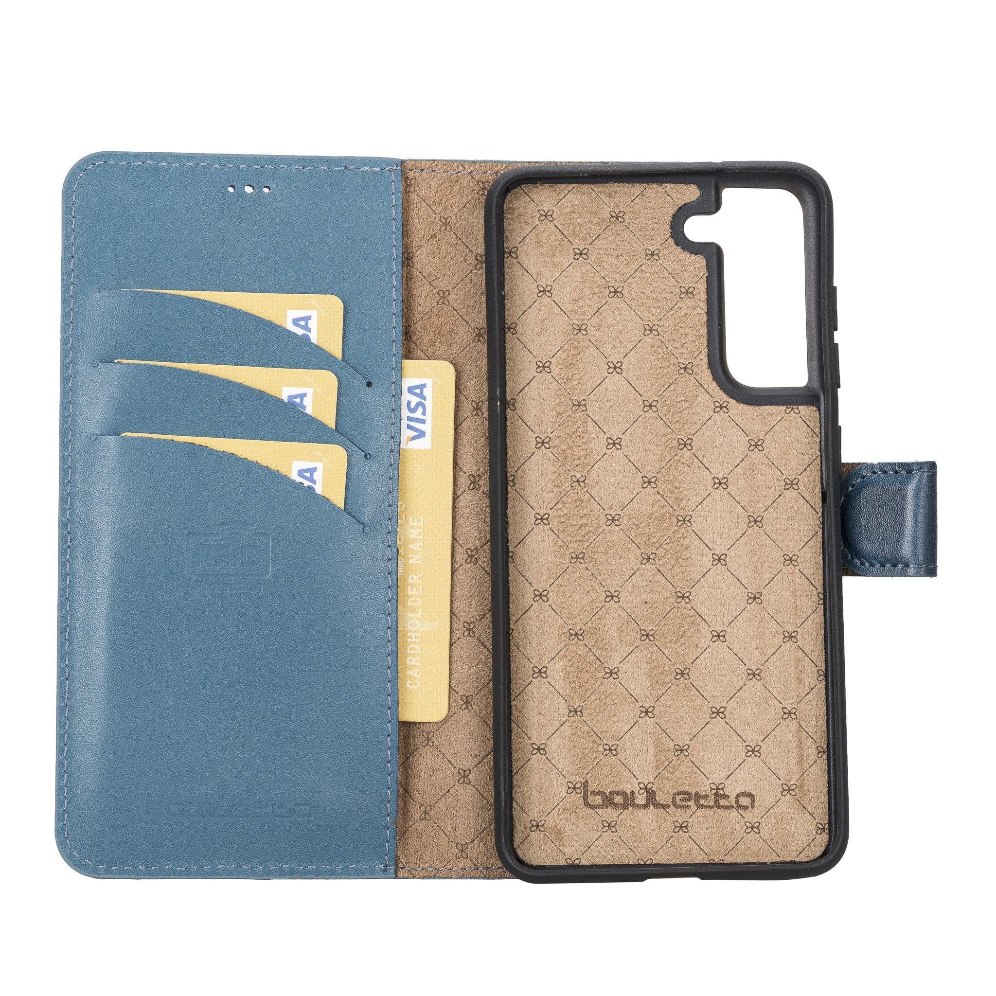 Magic Samsung Galaxy S21 FE (Fan Edition) Detachable Leather Wallet Case