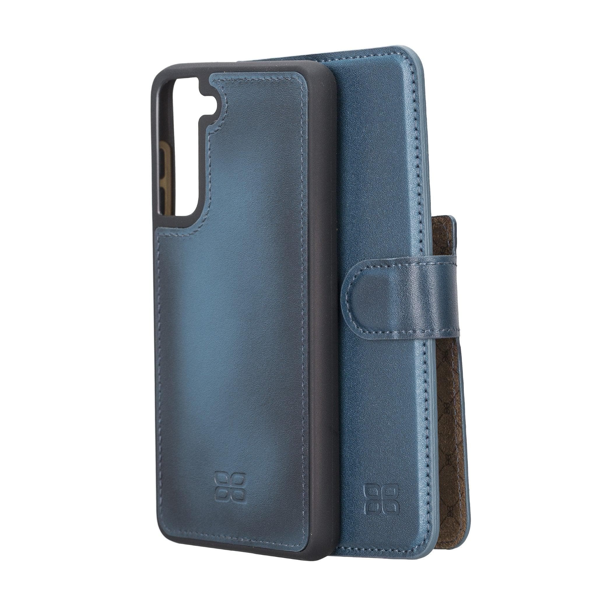 Magic Samsung Galaxy S21 FE (Fan Edition) Detachable Leather Wallet Case
