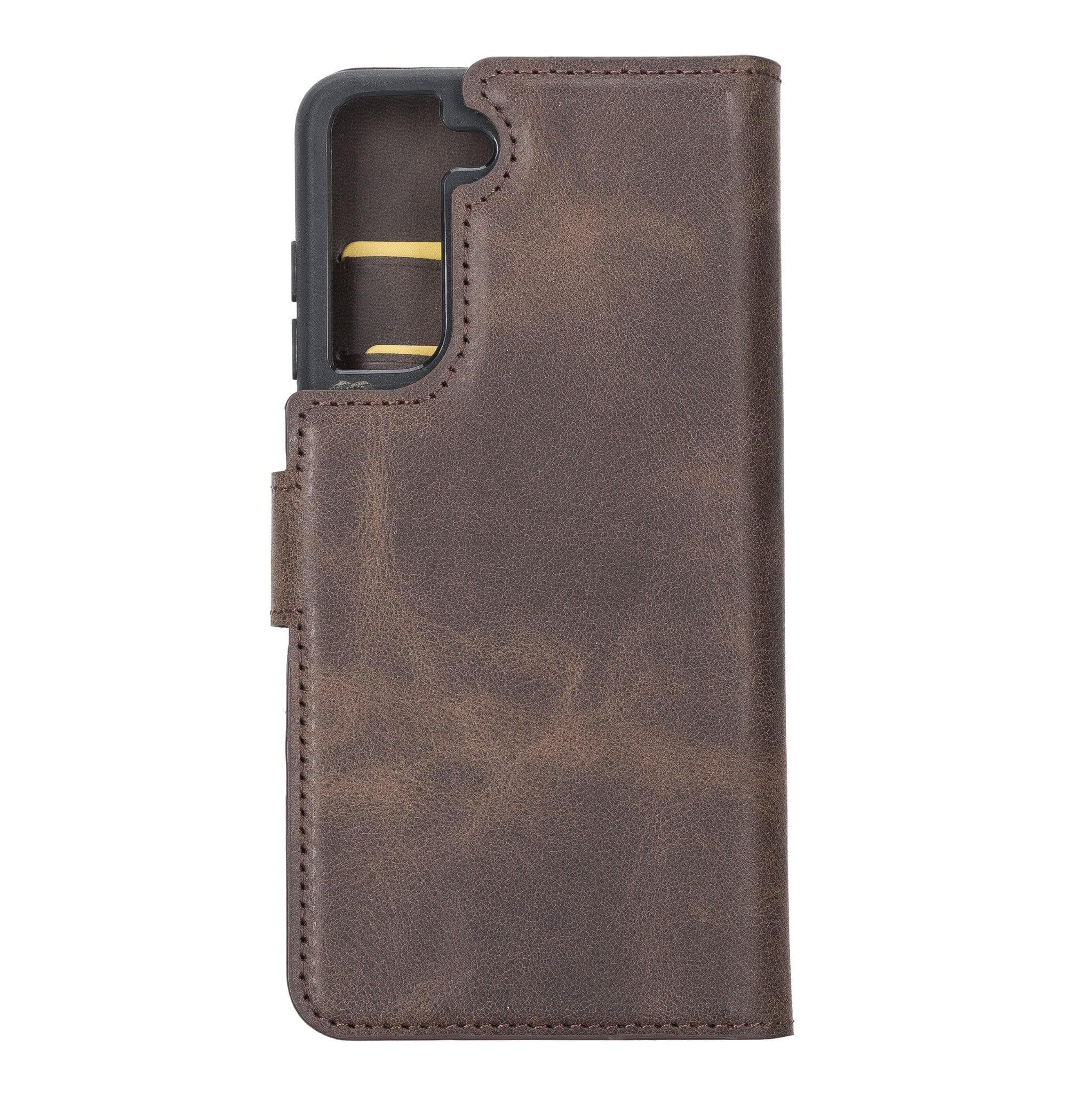 Magic Samsung Galaxy S21 FE (Fan Edition) Detachable Leather Wallet Case