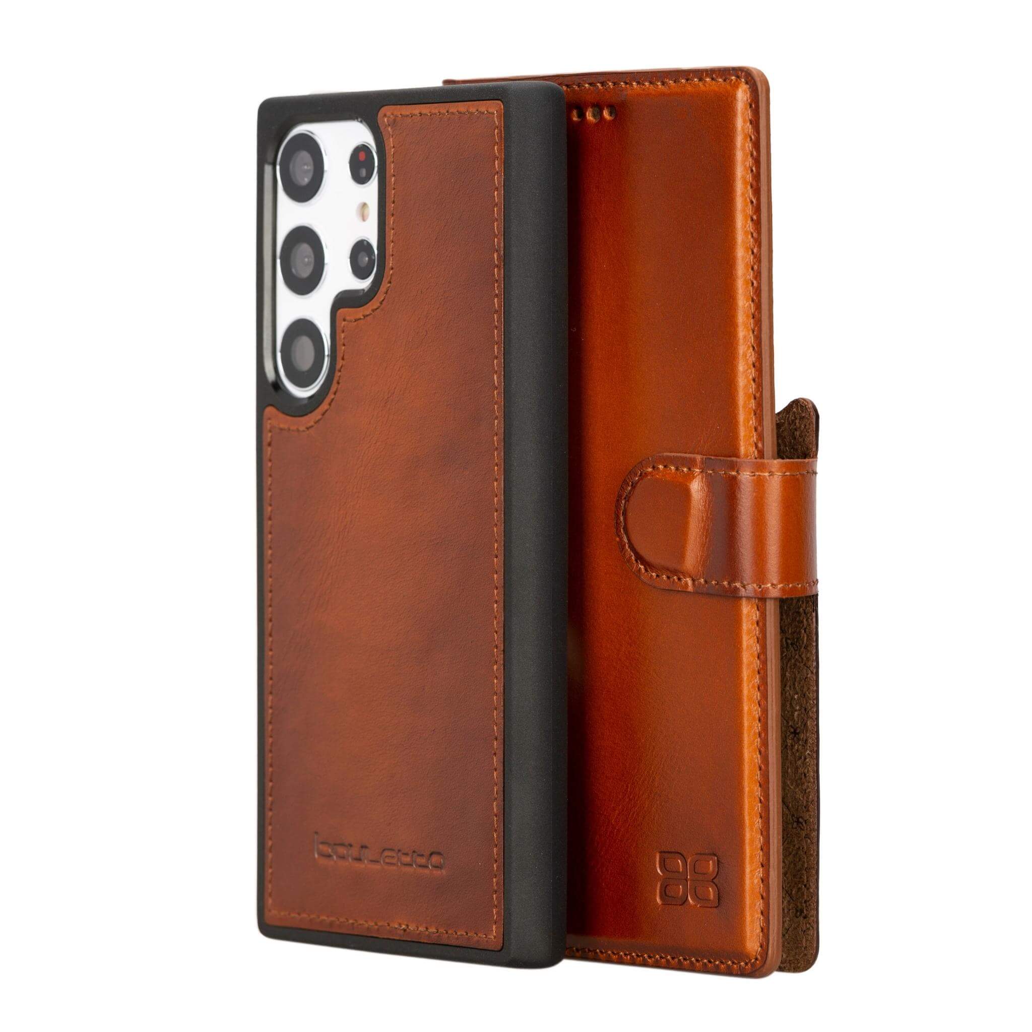 Magic Samsung Galaxy S23 Plus Detachable Leather Wallet Case