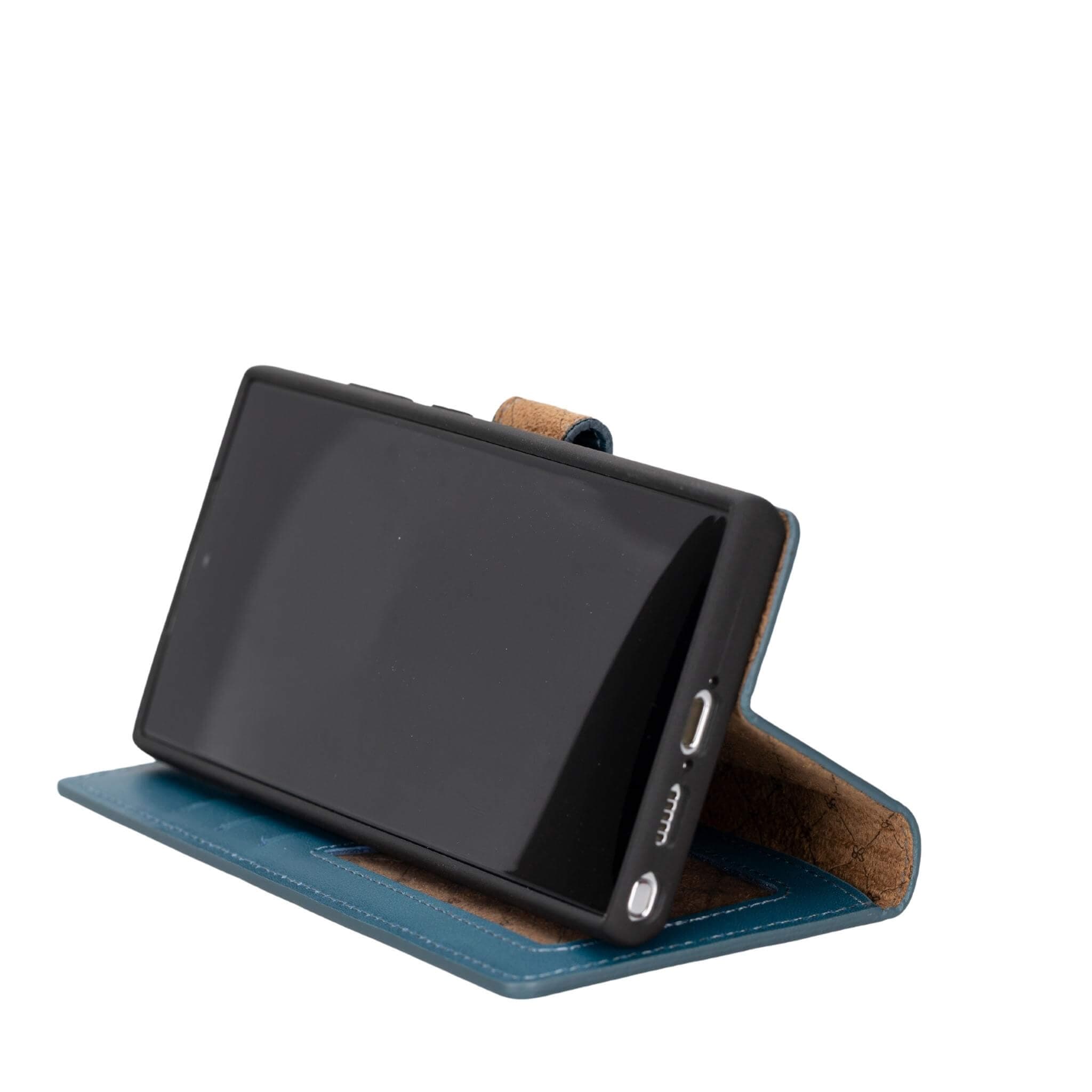 Magic Samsung Galaxy S23 Ultra Detachable Leather Wallet Case