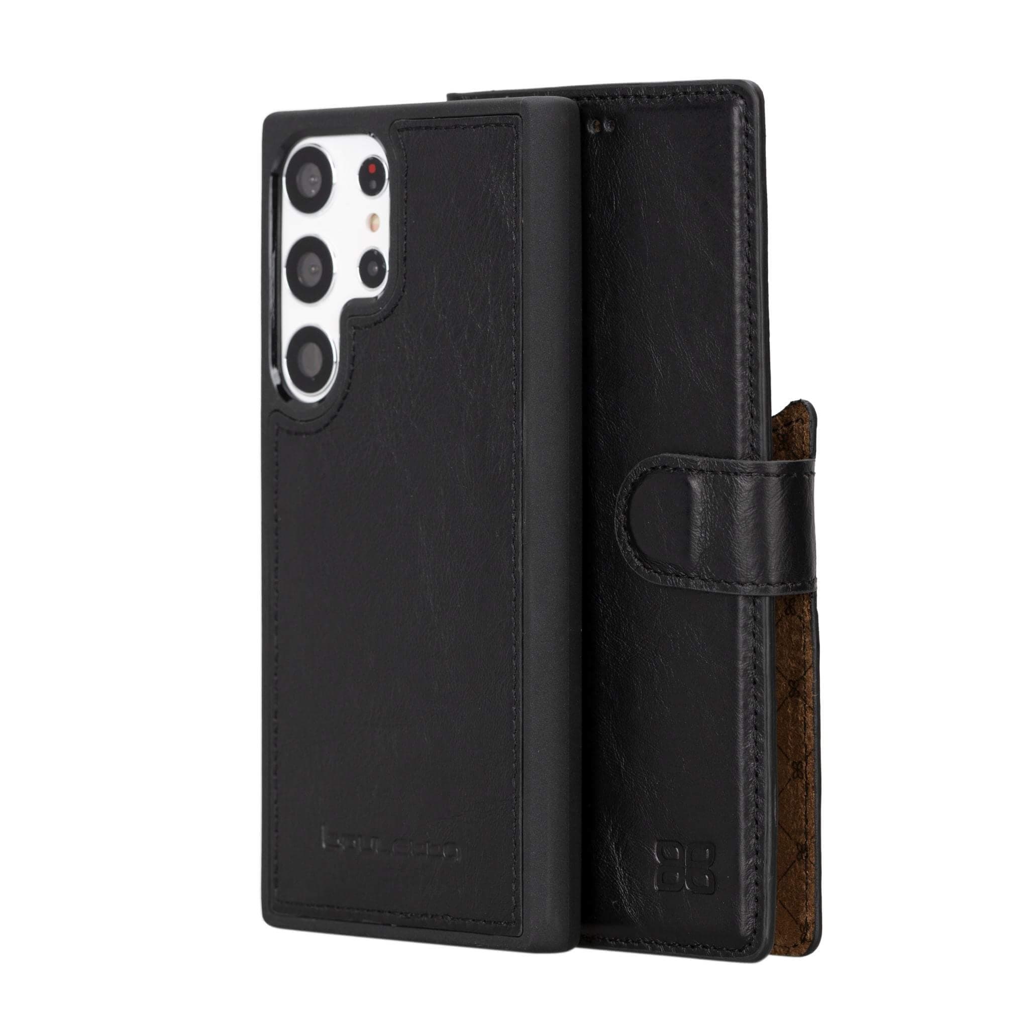 Magic Samsung Galaxy S23 Ultra Detachable Leather Wallet Case