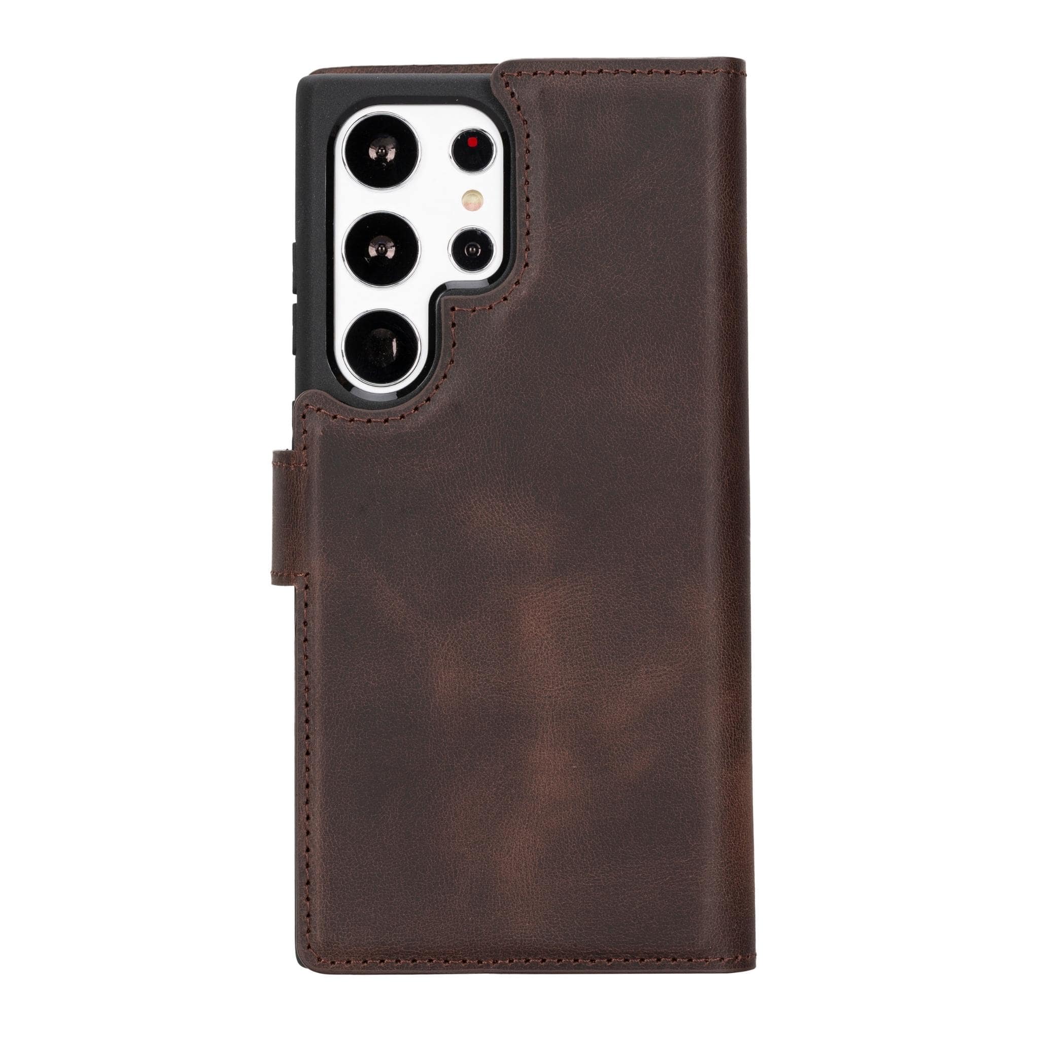 Magic Samsung Galaxy S23 Ultra Detachable Leather Wallet Case