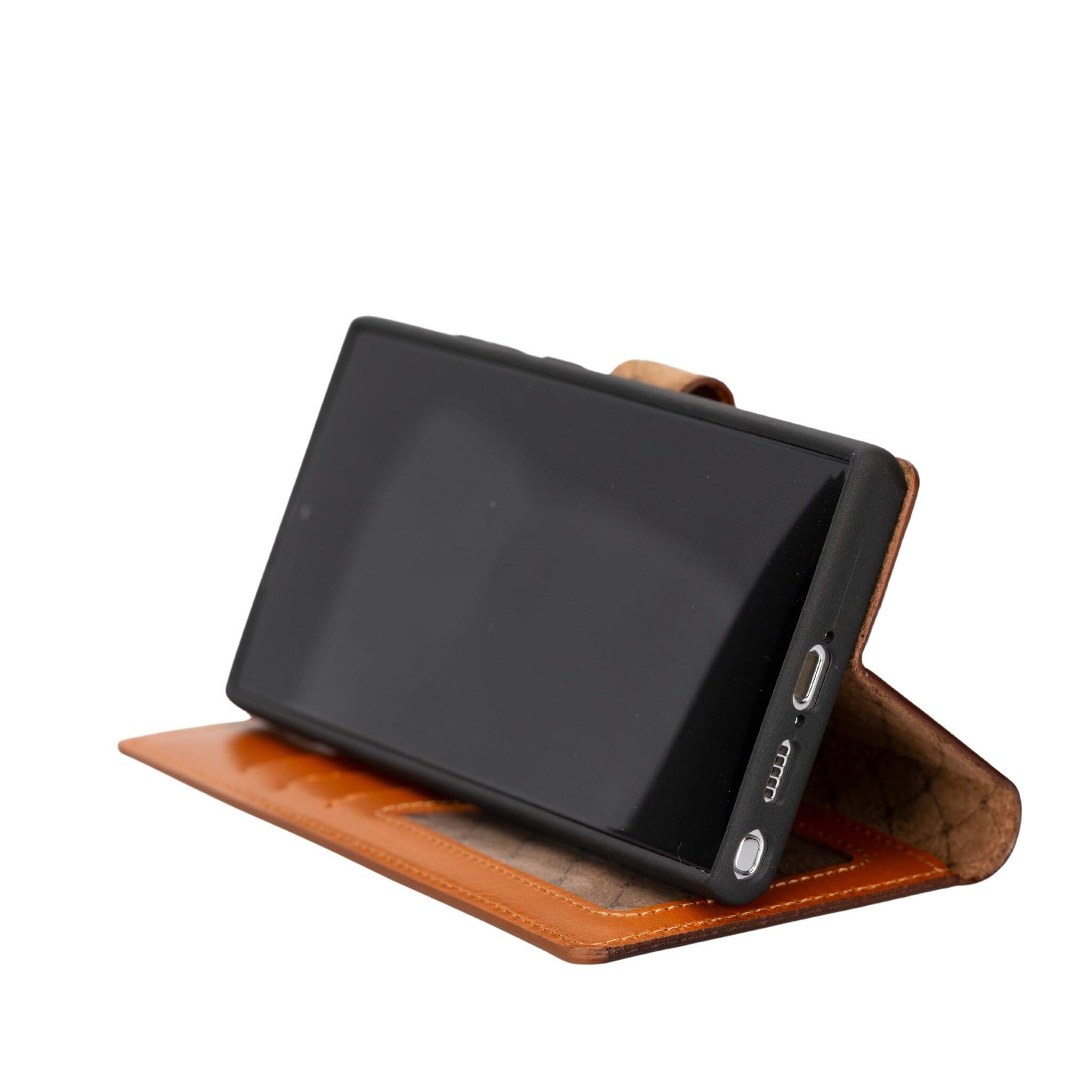 Magic Samsung Galaxy S23 Ultra Detachable Leather Wallet Case