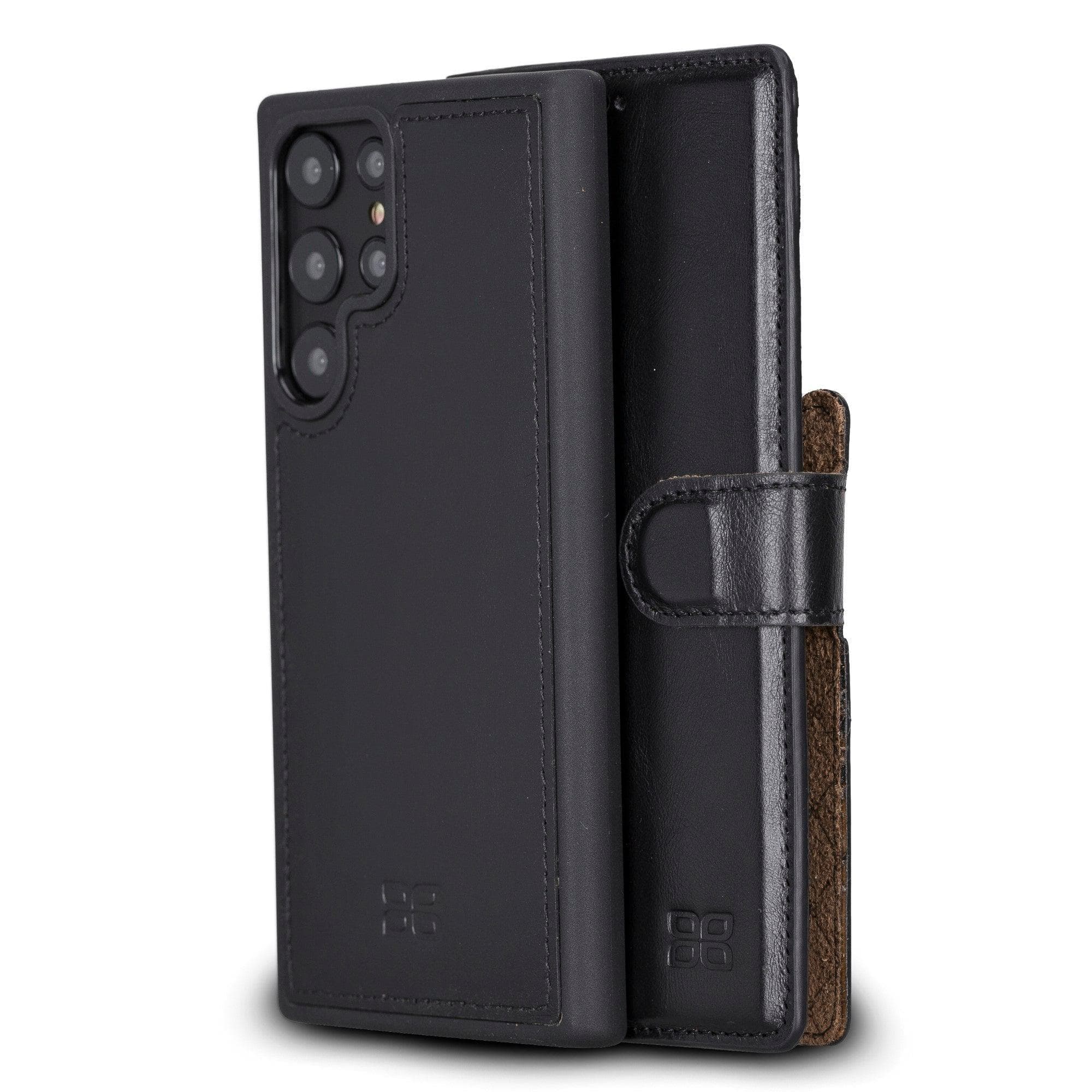 Magic Samsung Galaxy S23 Ultra Detachable Leather Wallet Case