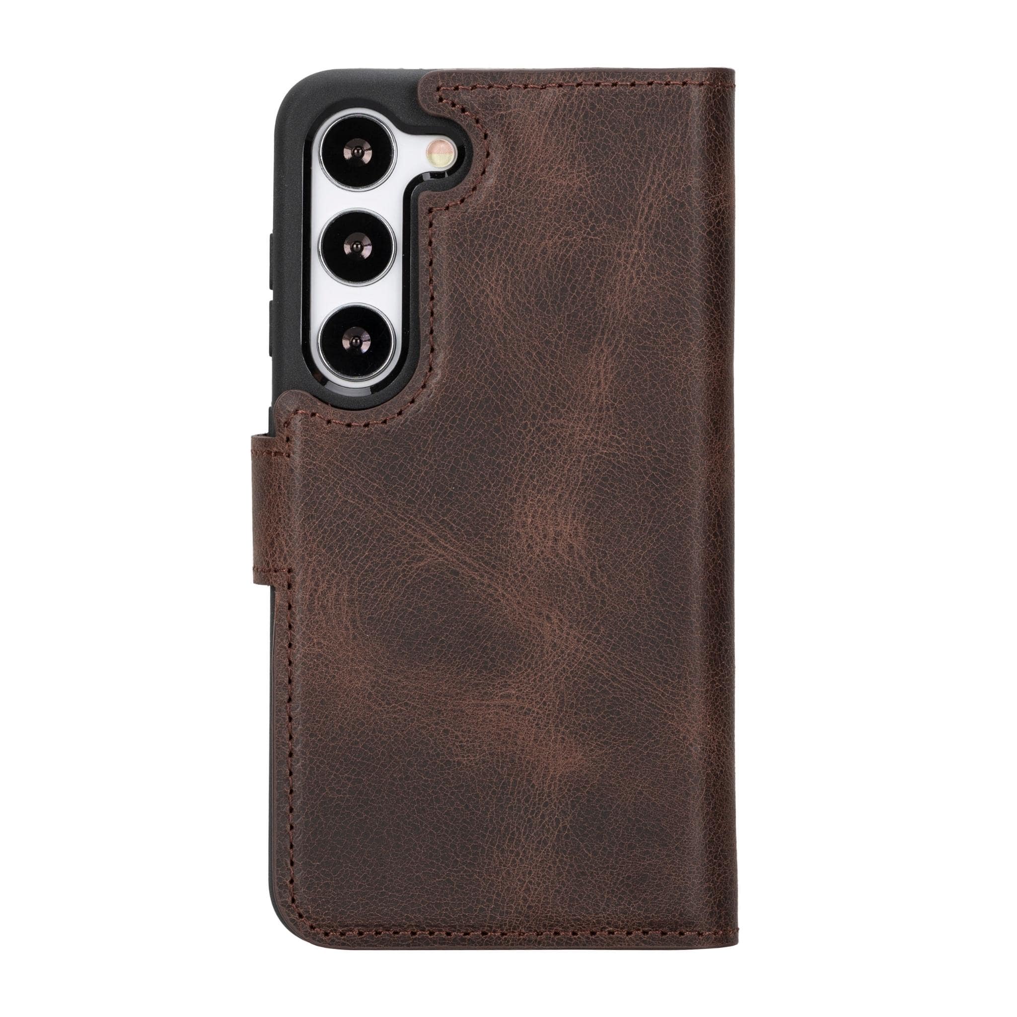 Magic Samsung Galaxy S23 Ultra Detachable Leather Wallet Case