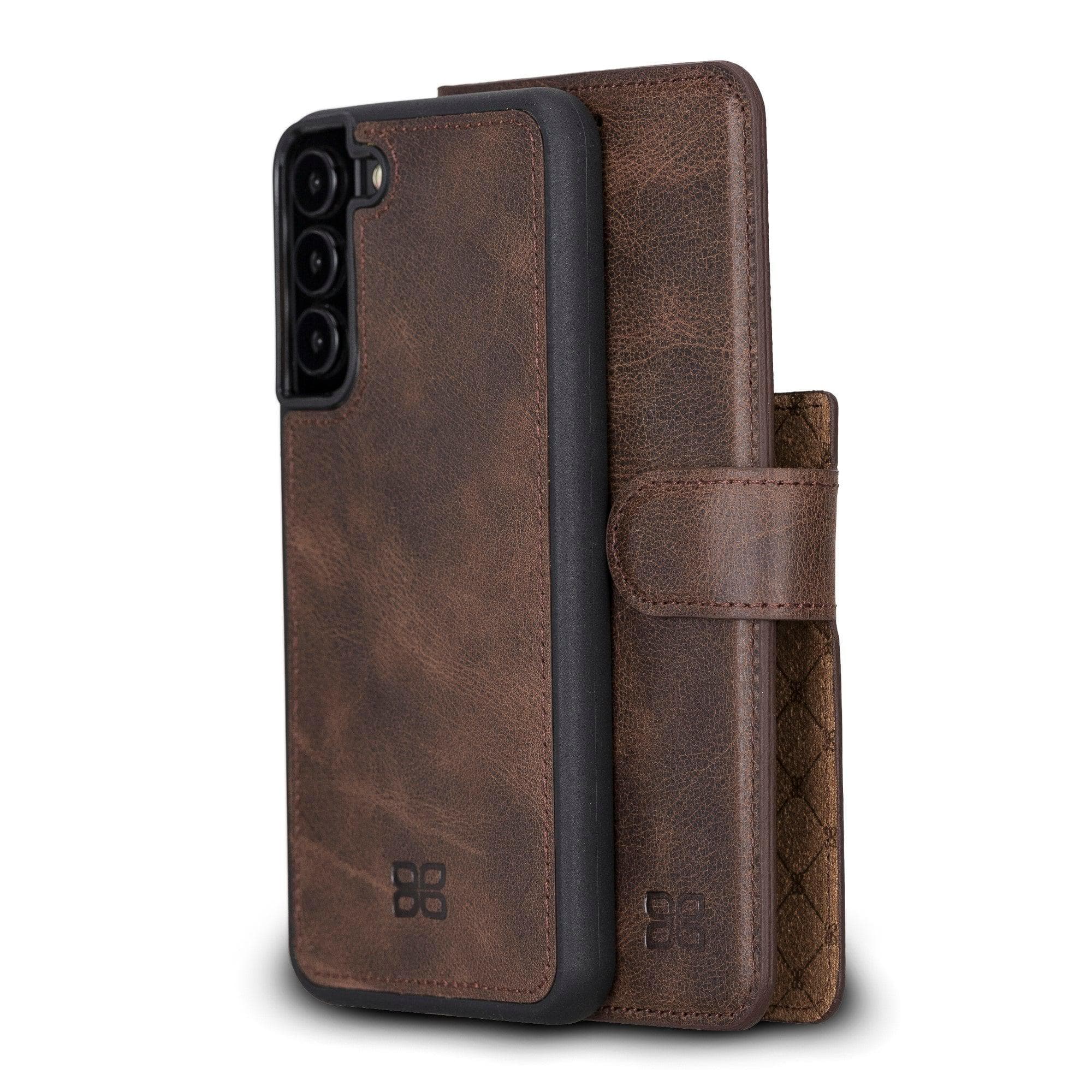 Magic Samsung Galaxy S23 Ultra Detachable Leather Wallet Case