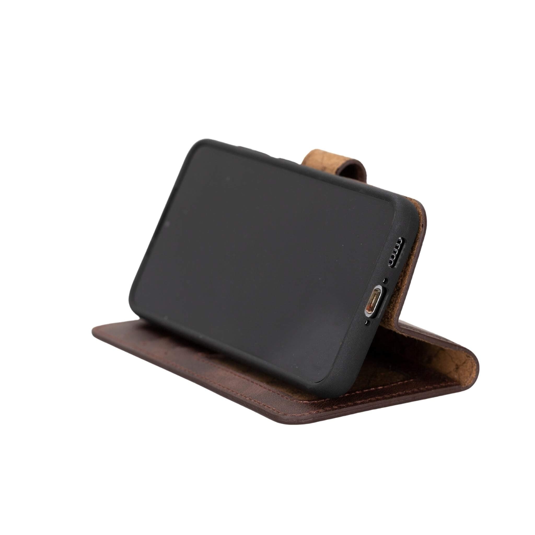 Magic Samsung Galaxy S23 Ultra Detachable Leather Wallet Case