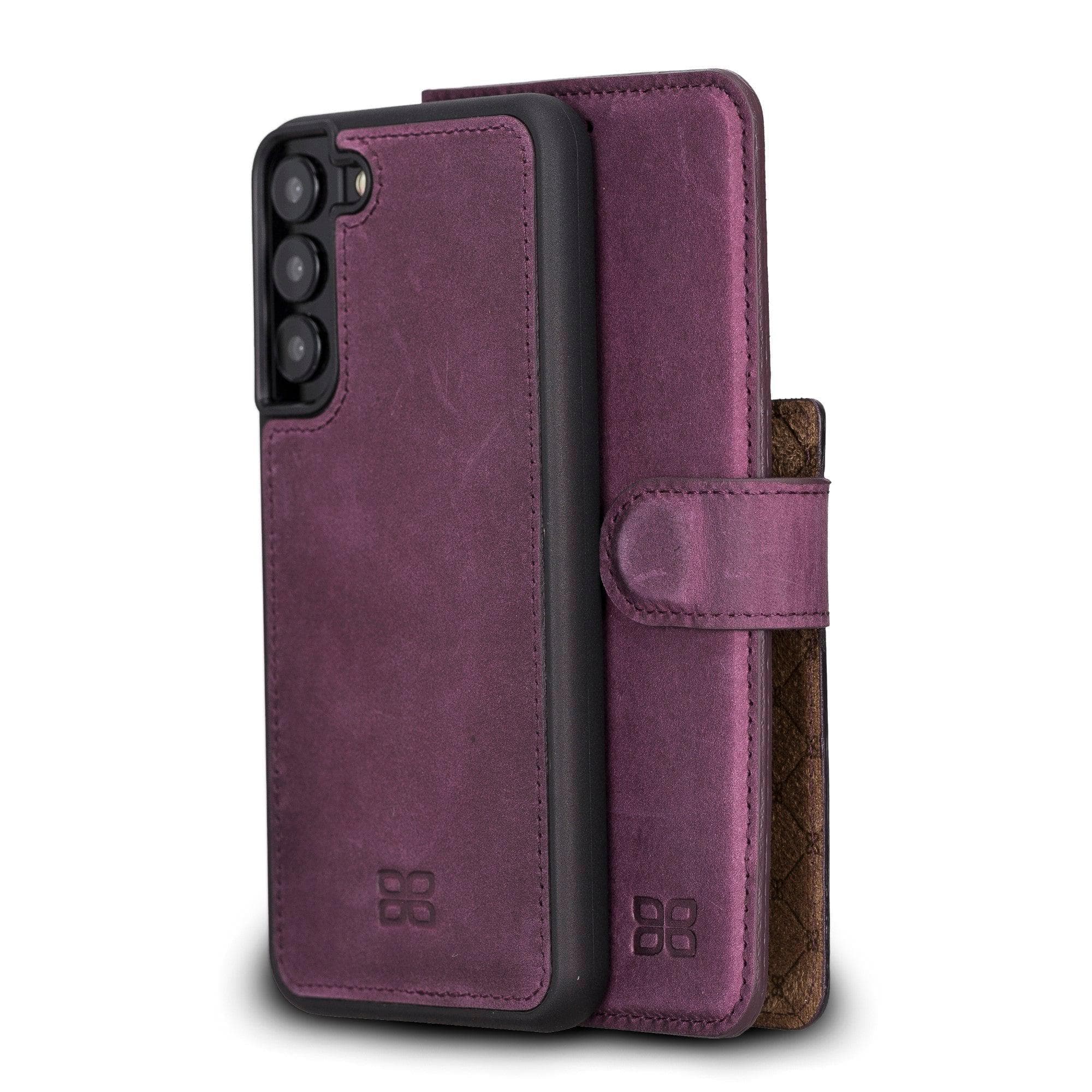 Magic Samsung Galaxy S23 Ultra Detachable Leather Wallet Case