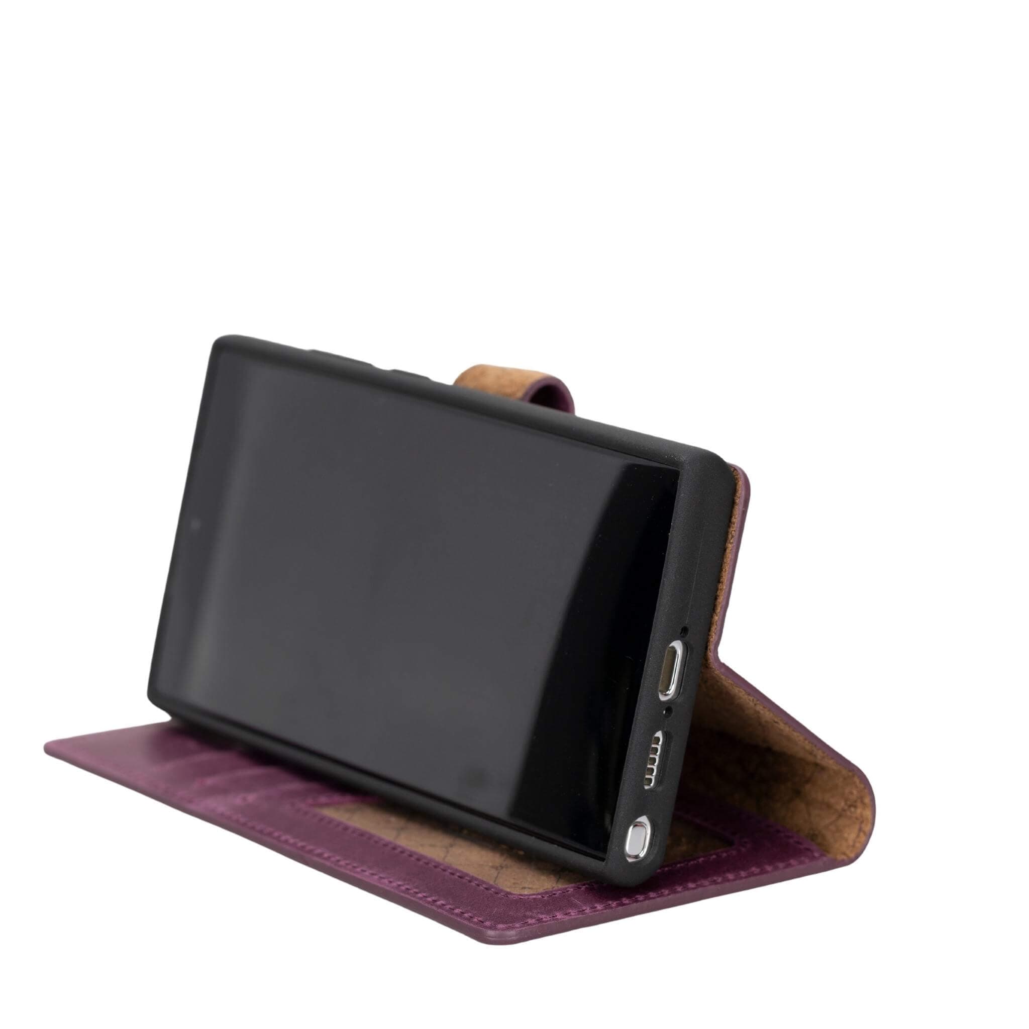 Magic Samsung Galaxy S23 Ultra Detachable Leather Wallet Case