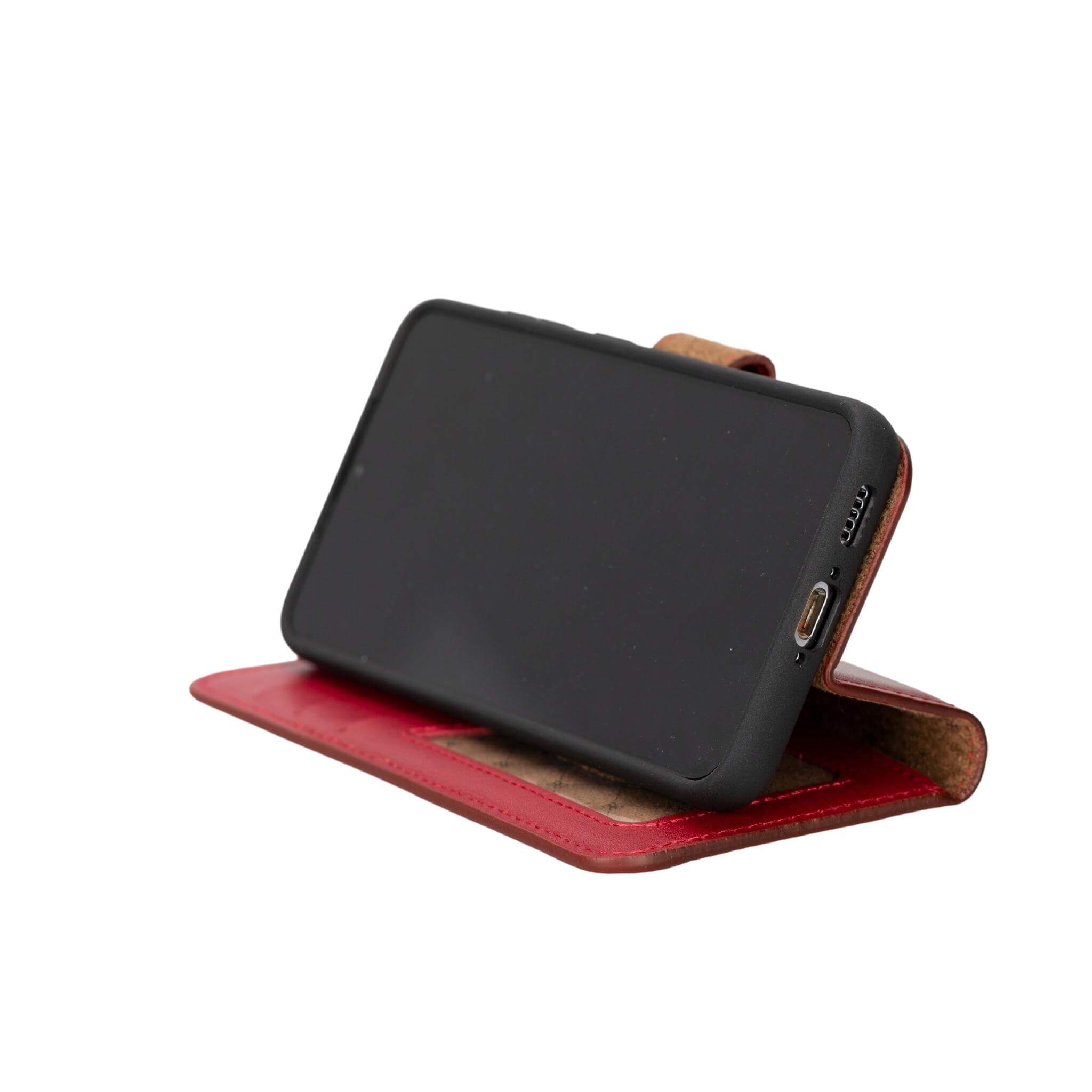 Magic Samsung Galaxy S23 Plus Detachable Leather Wallet Case