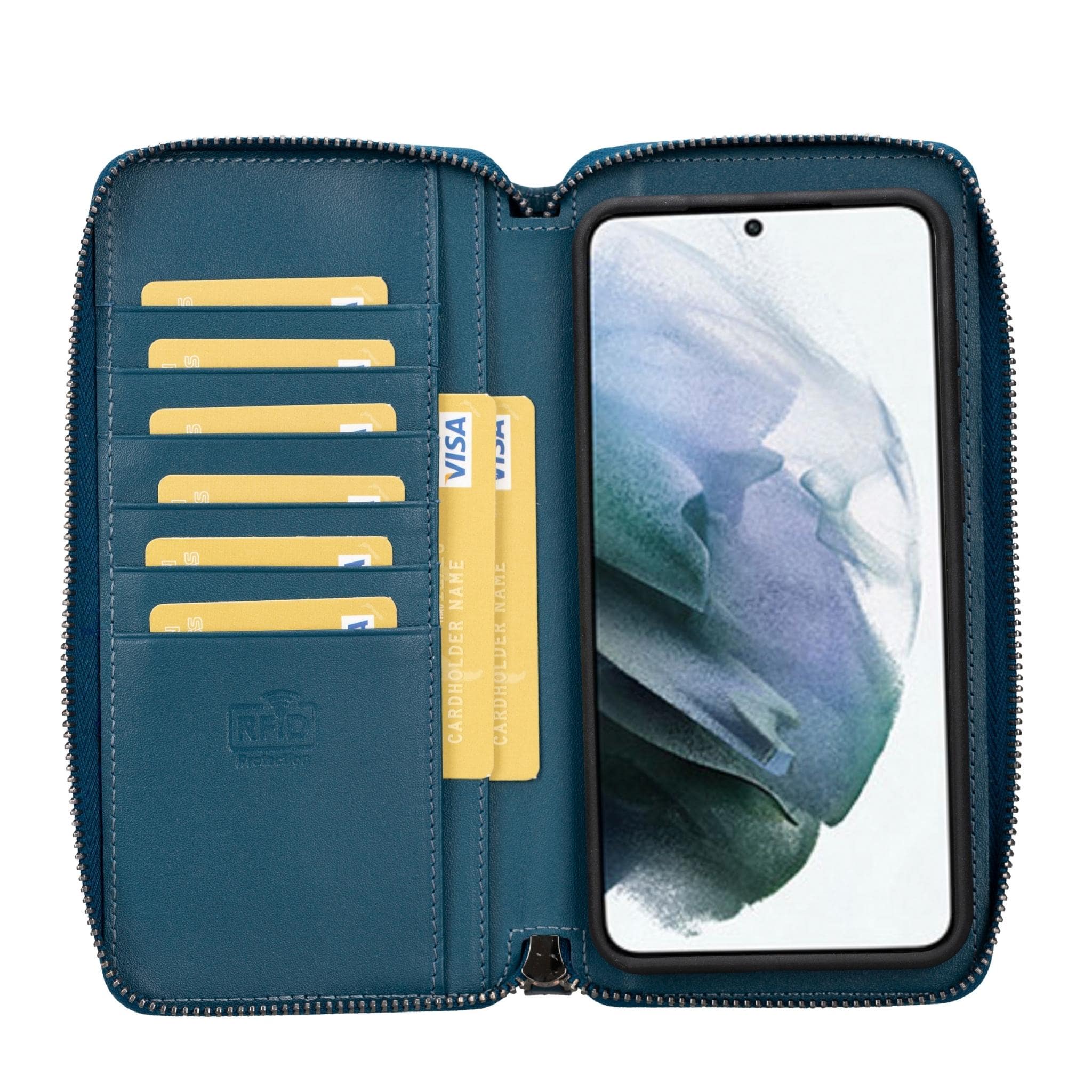 Pouch Magic Samsung Galaxy S23 Ultra Detachable Leather Wallet Case